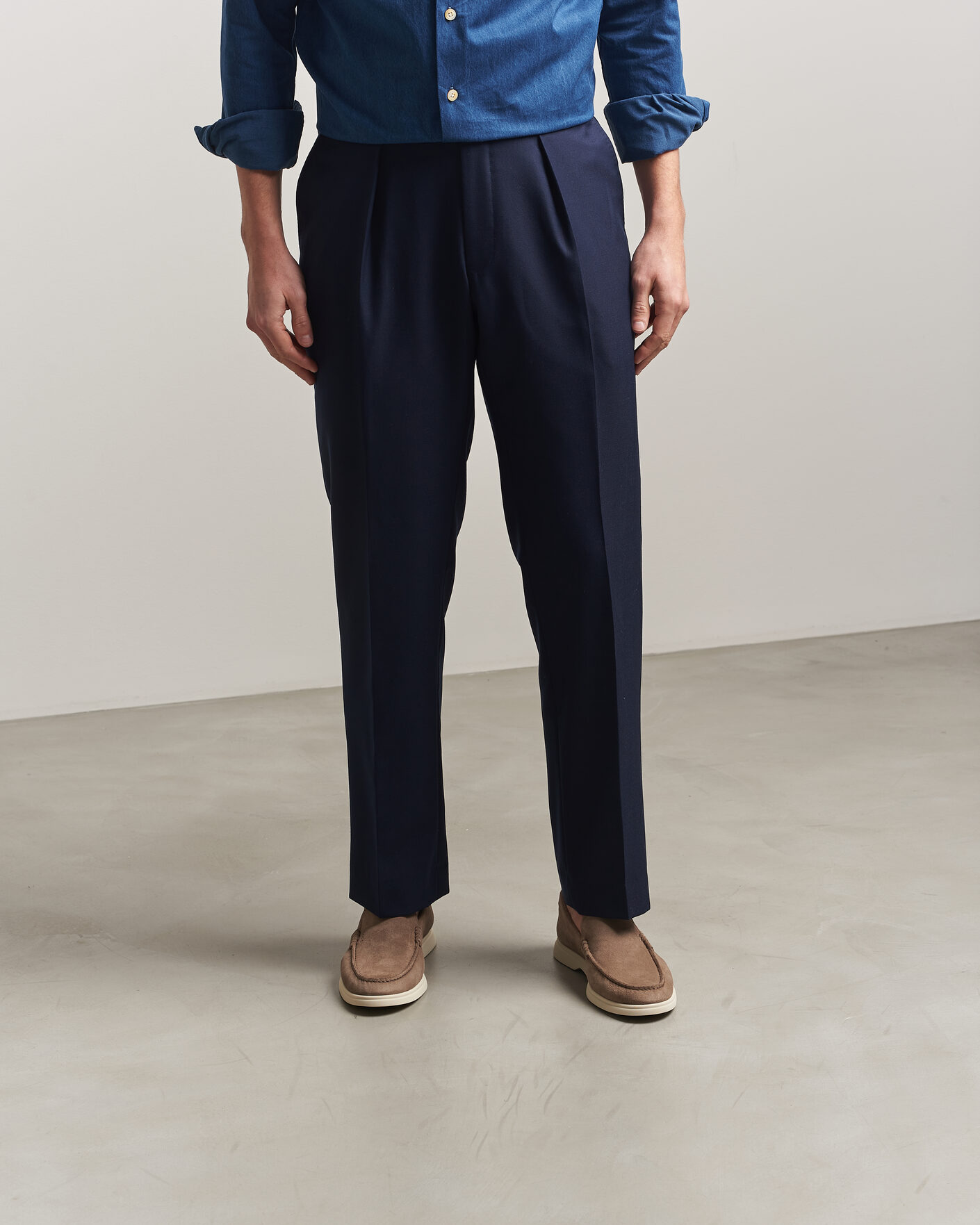 Herren | Loafer | BOSS BLACK | Sienne Suede Loafer Medium Beige