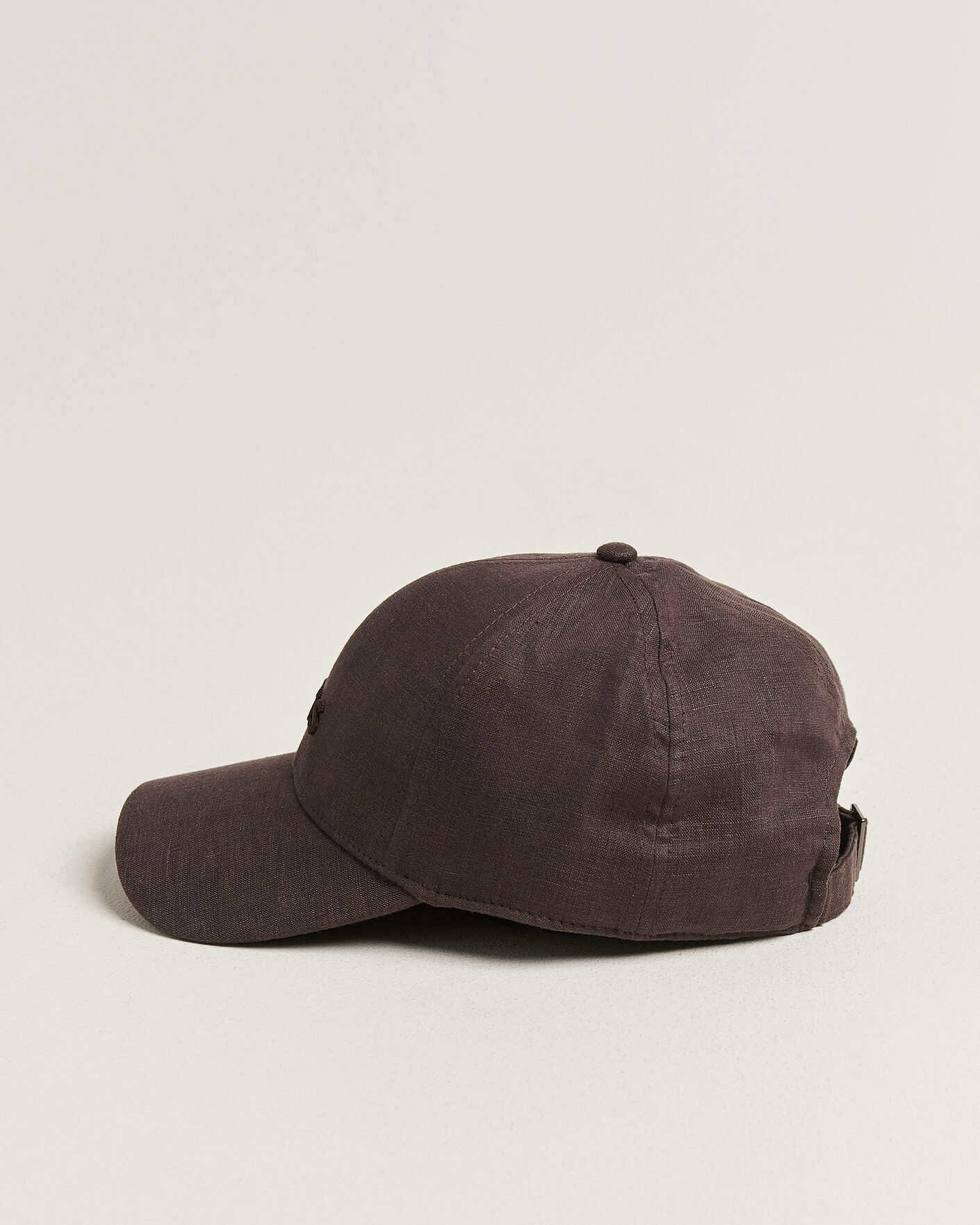 Herren | Hüte & Mützen | BOSS BLACK | Zed Linen Cap Dark Brown