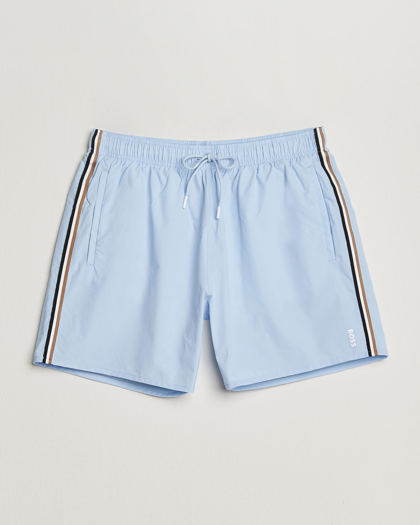 Herren | Badehosen | BOSS BLACK | Iconic Swimshorts Light Blue