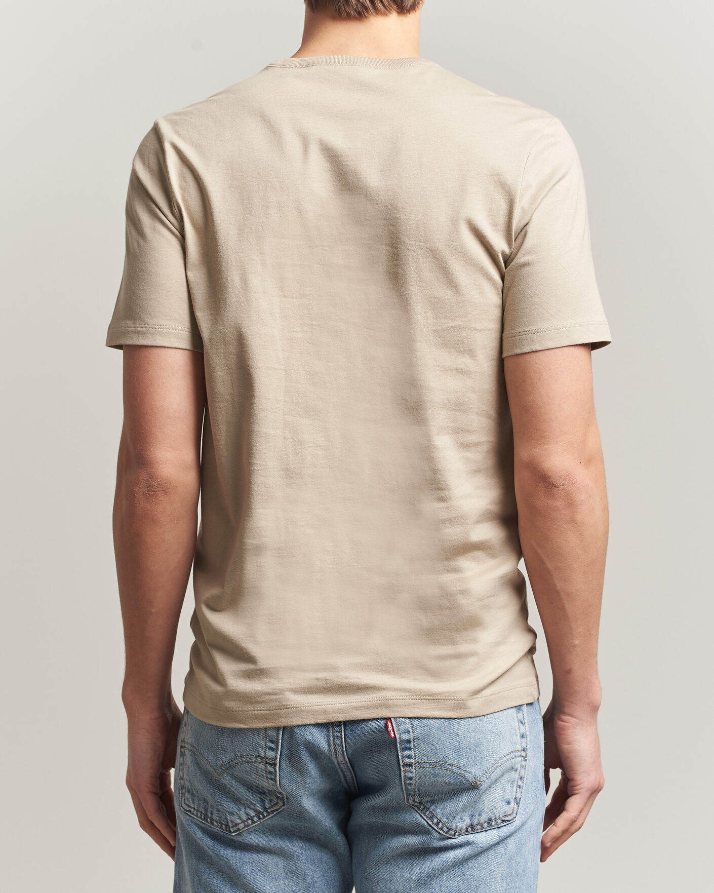 Herren | T-Shirts | BOSS BLACK | 3-Pack Crew Neck T-Shirt White/Blue/Beige