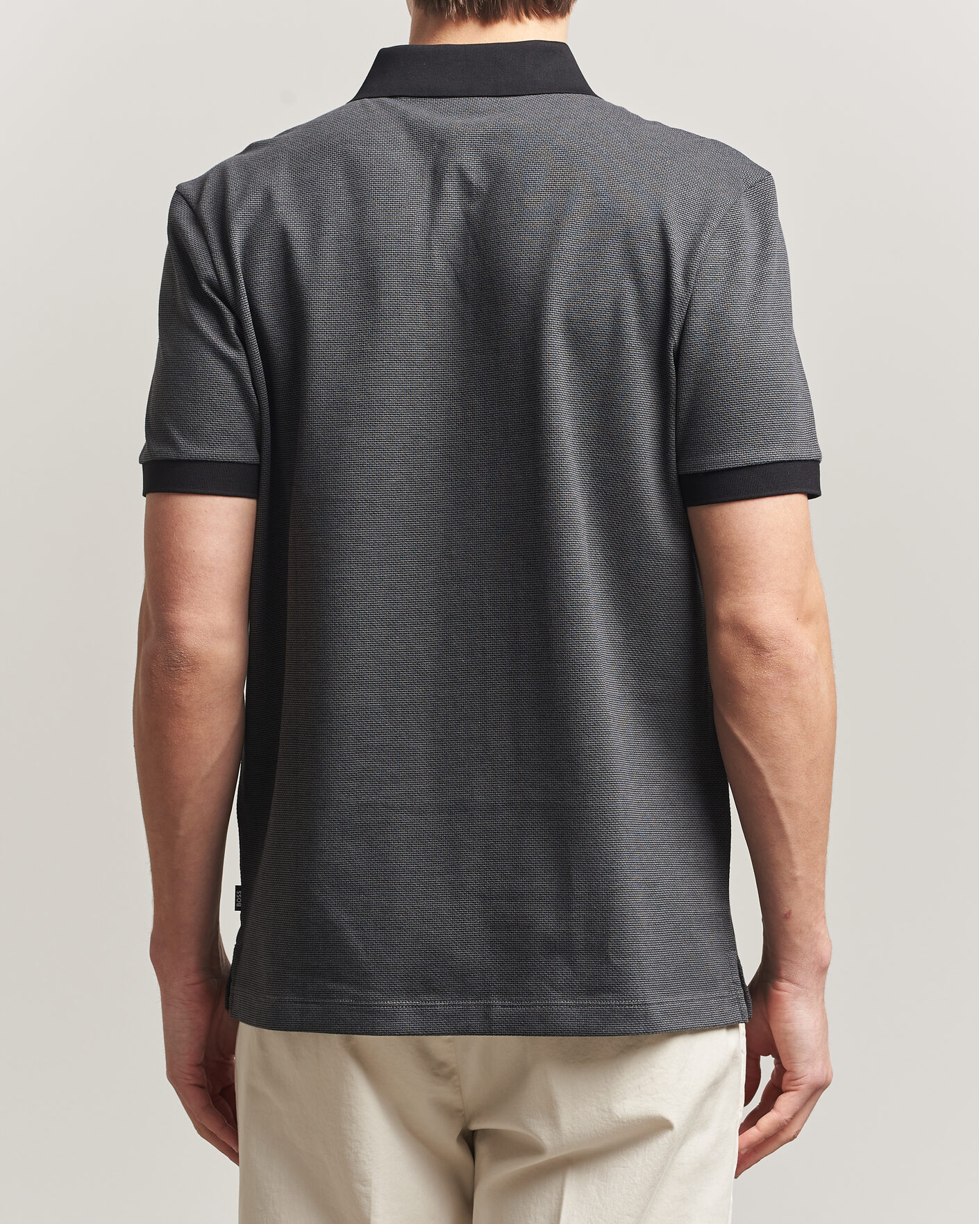 Herren | Poloshirts | BOSS BLACK | Parlay Jersey Polo Black