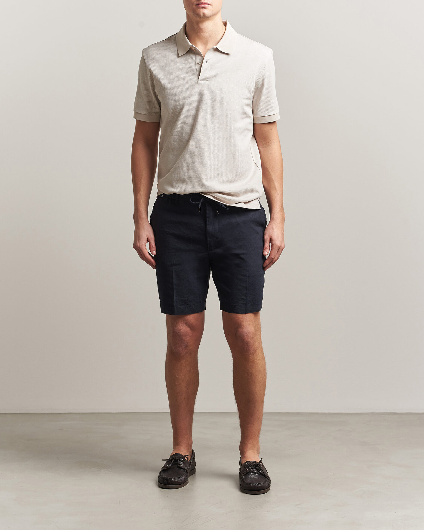 Herren | Poloshirts | BOSS BLACK | Parlay Jersey Polo Open Beige