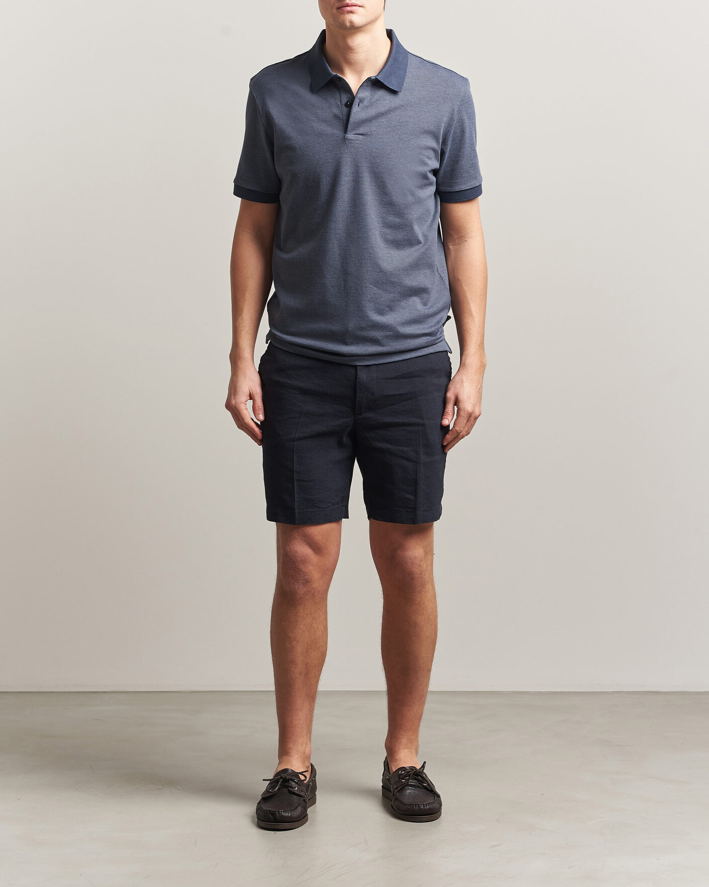 Herren | Poloshirts | BOSS BLACK | Parlay Jersey Polo Dark Blue