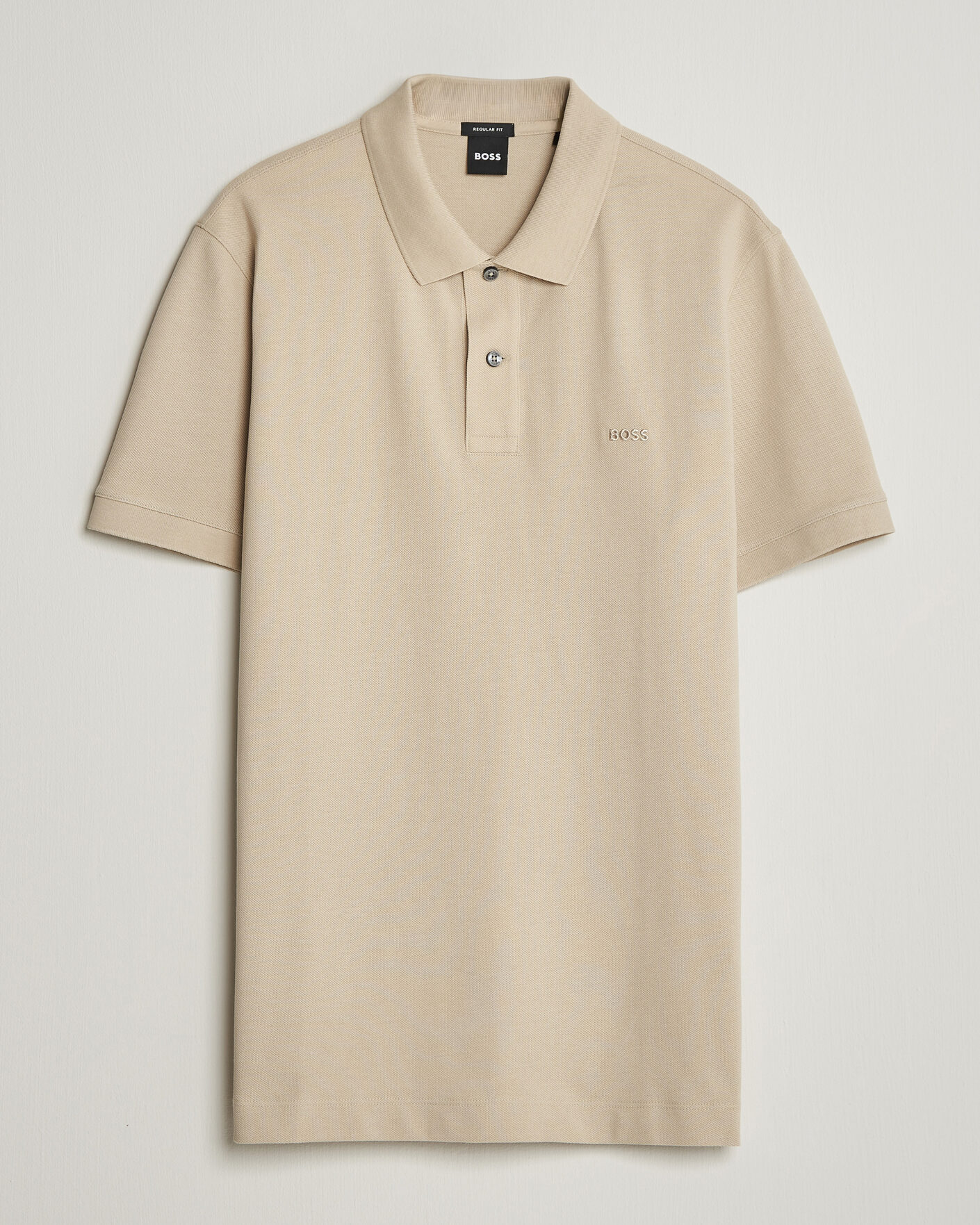 Herren | Poloshirts | BOSS BLACK | Pallas Polo Open Beige