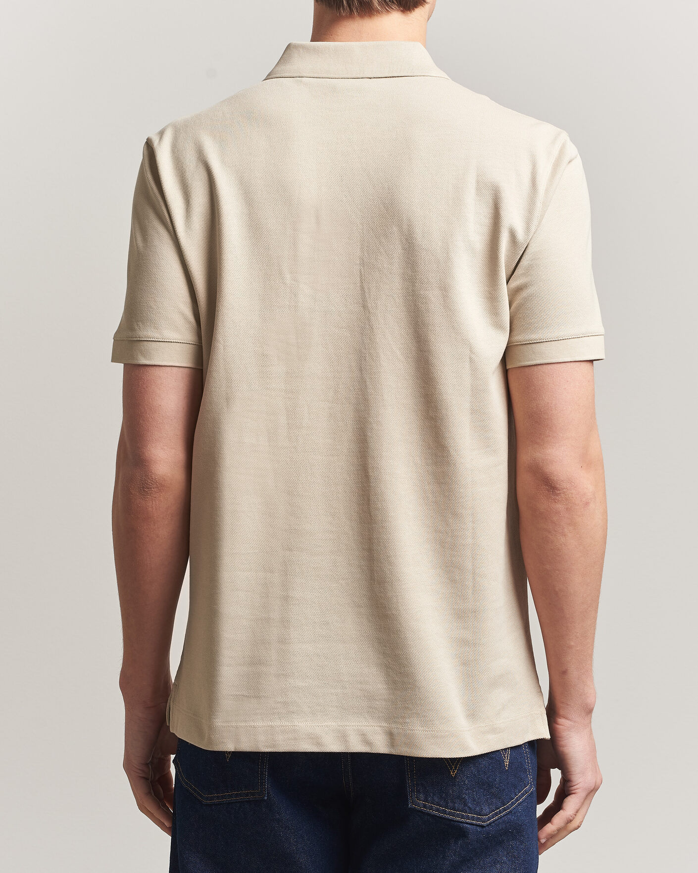 Herren | Poloshirts | BOSS BLACK | Pallas Polo Open Beige