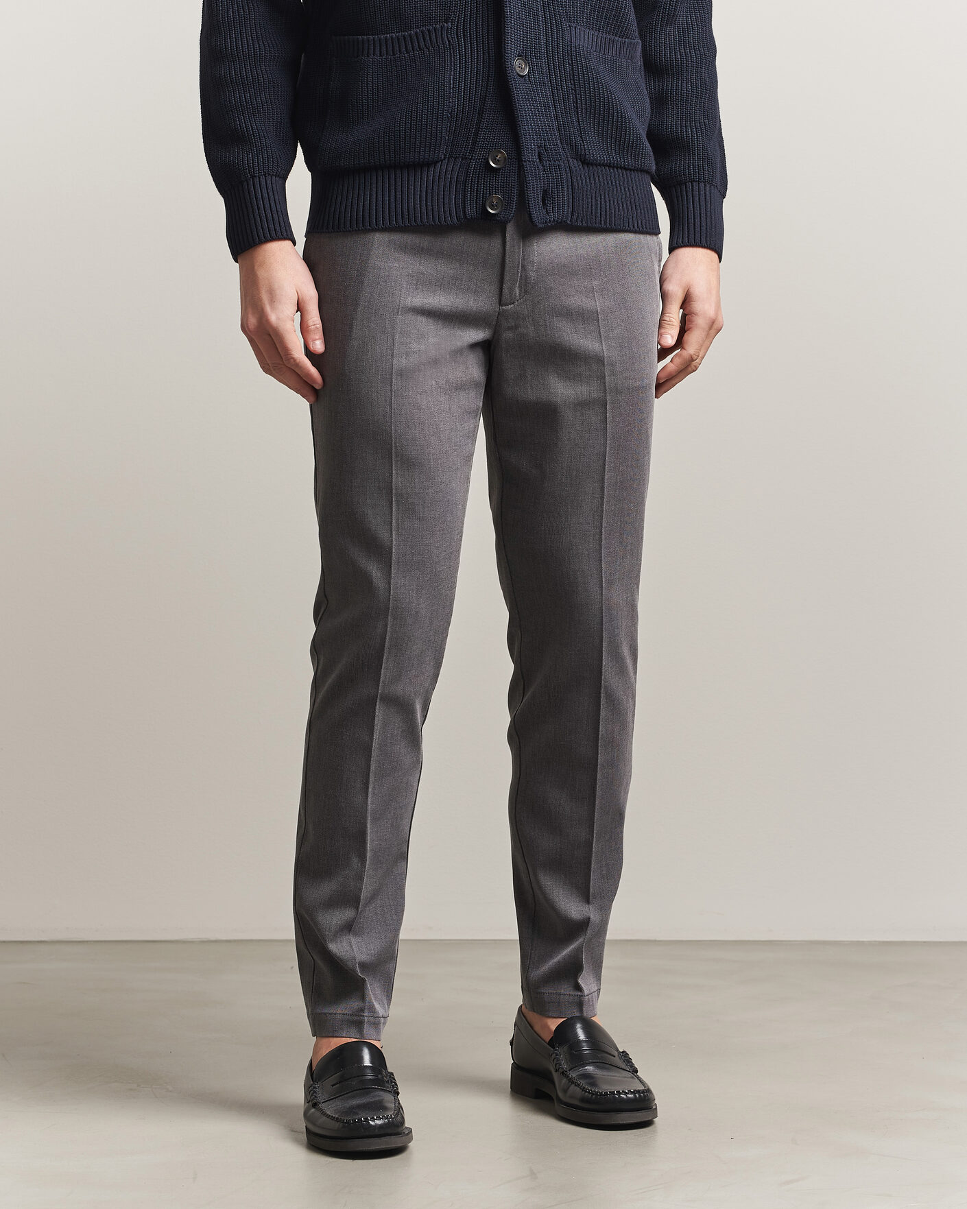 Herren | Hosen | BOSS BLACK | Kaiton Structured Chinos Black