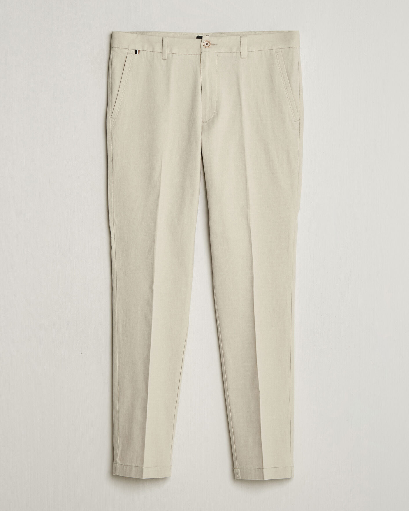 Herren | Hosen | BOSS BLACK | Kaiton Structured Chinos Open Beige