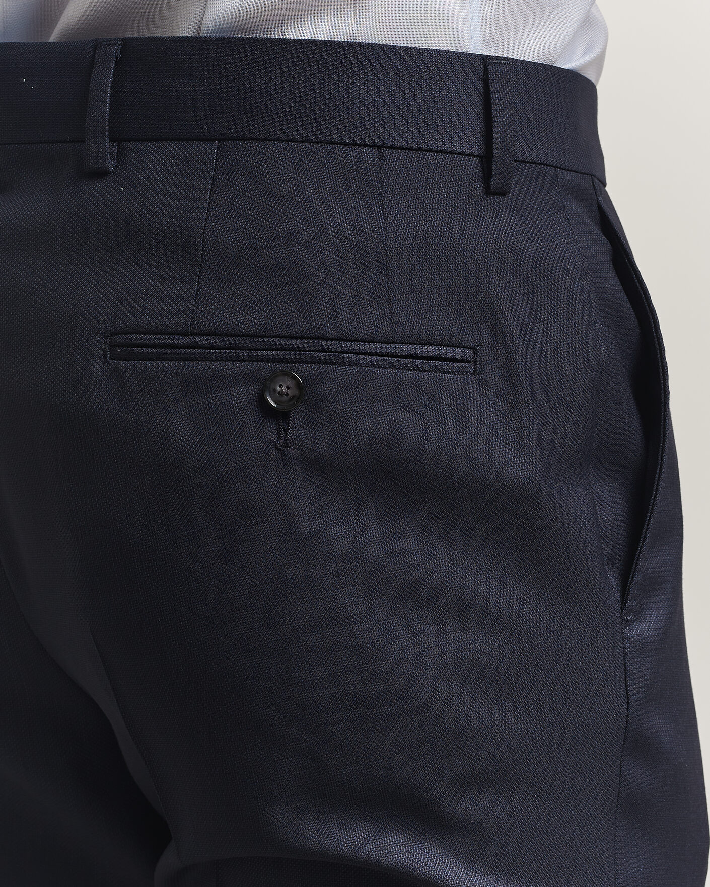 Herren | Anzüge | BOSS BLACK | Huge Wool Double Breasted Suit Dark Blue