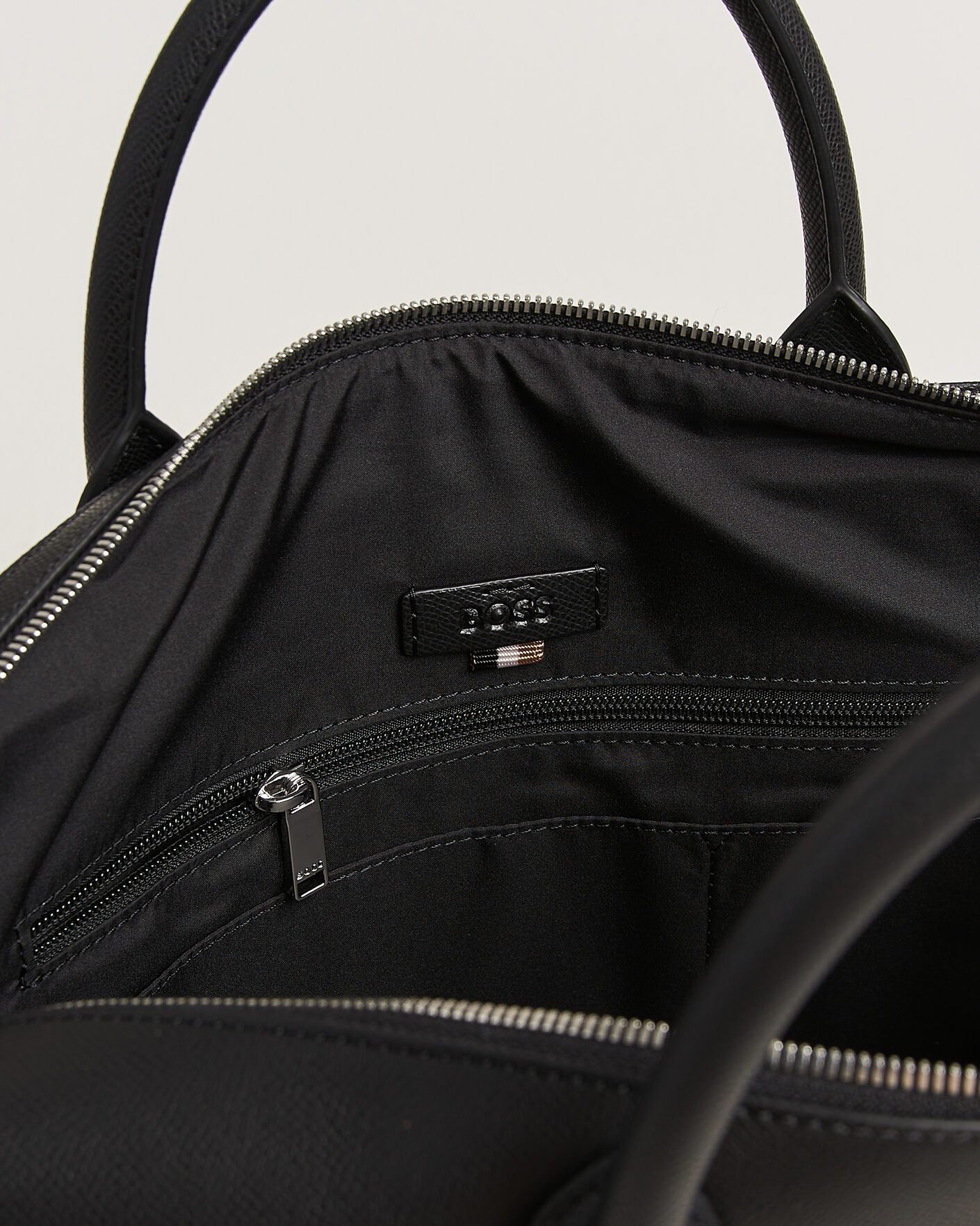Herren | Taschen | BOSS BLACK | Daxter Leather Briefcase Black