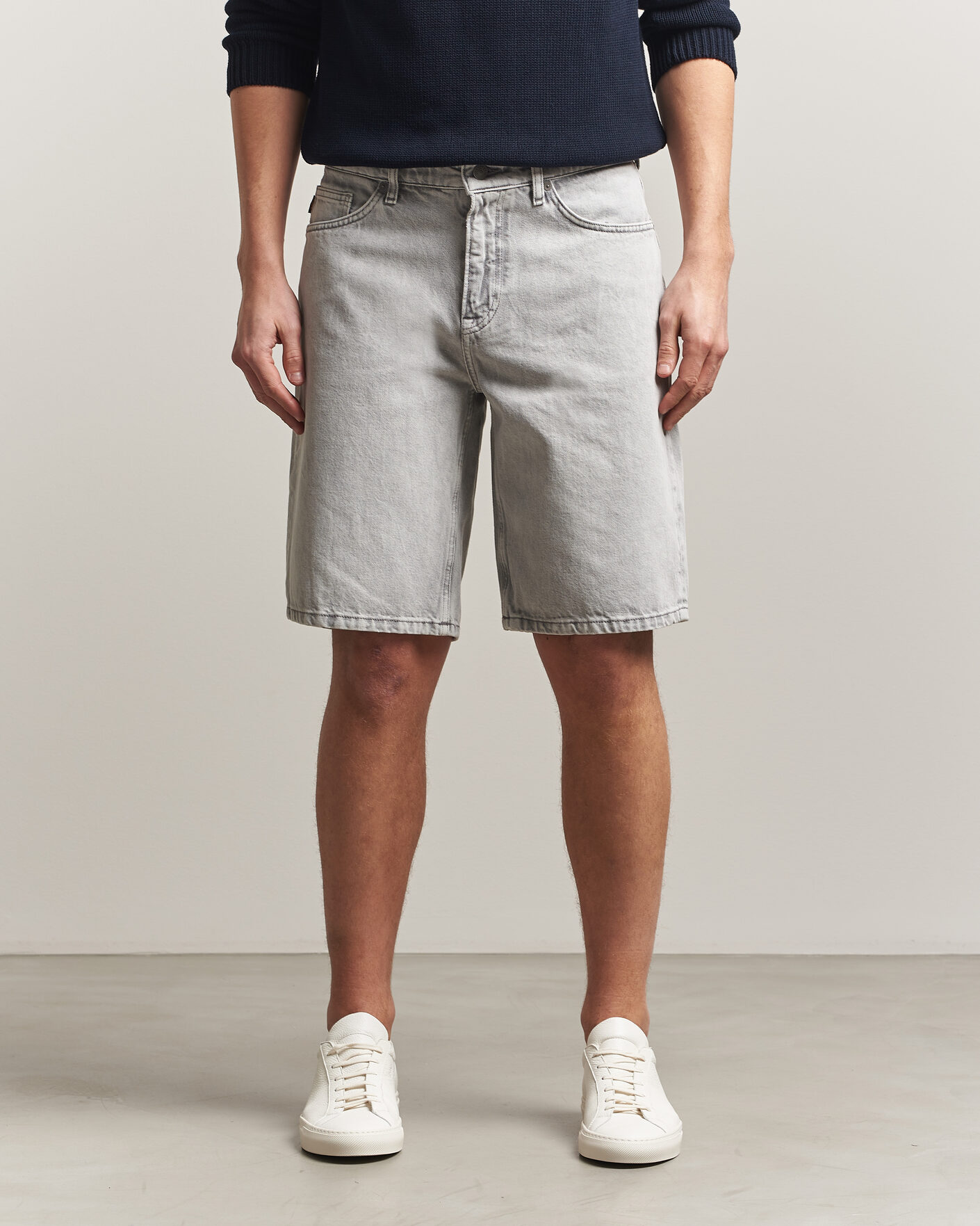 Herren | Shorts | BOSS ORANGE | Atacama Denim Shorts Medium Grey