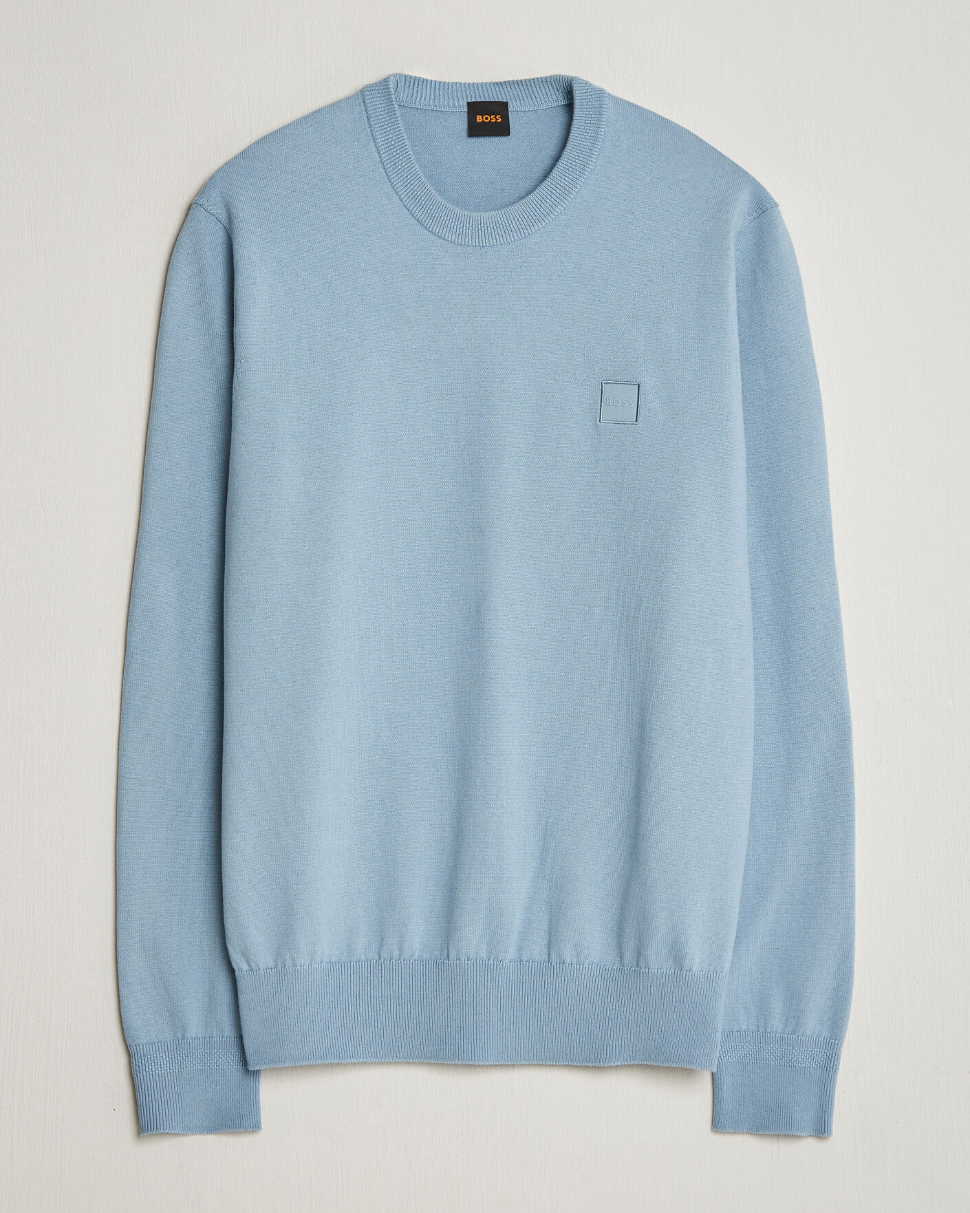 Herren | Pullover | BOSS ORANGE | Kanovano Knitted Sweater Light Blue