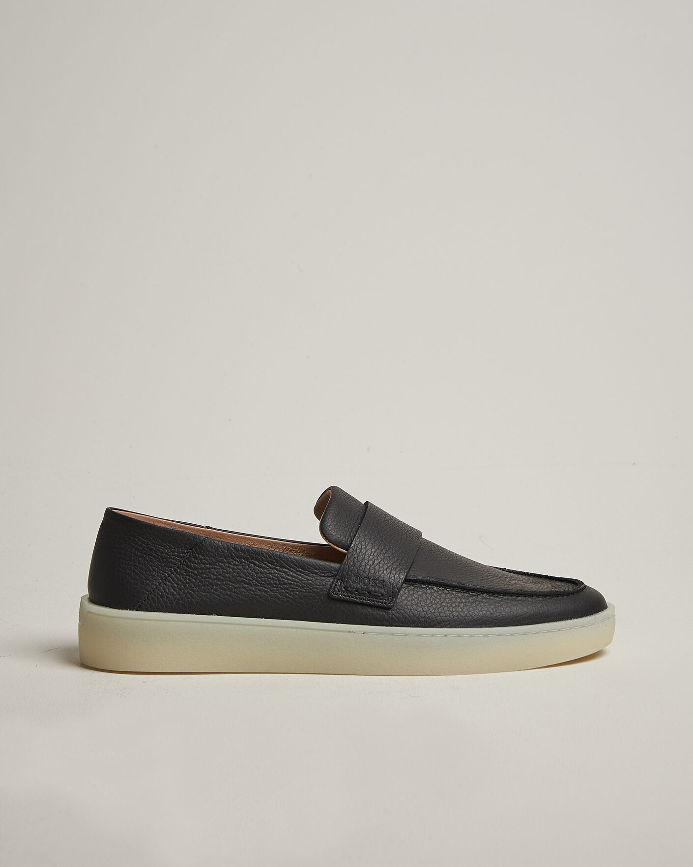 Herren | Loafer | BOSS BLACK | Randal Leather Loafer Black