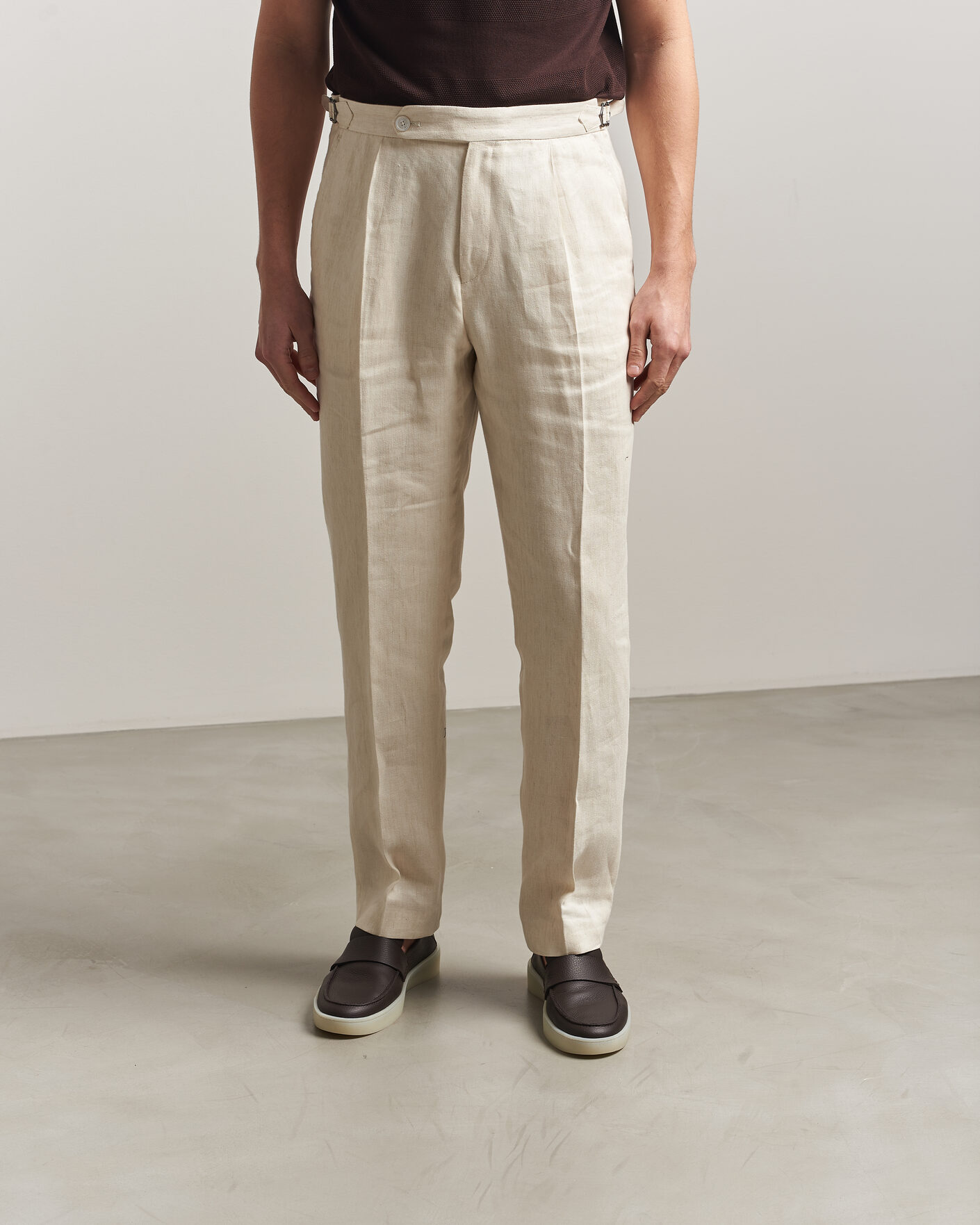 Herren | Loafer | BOSS BLACK | Randal Leather Loafer Dark Brown