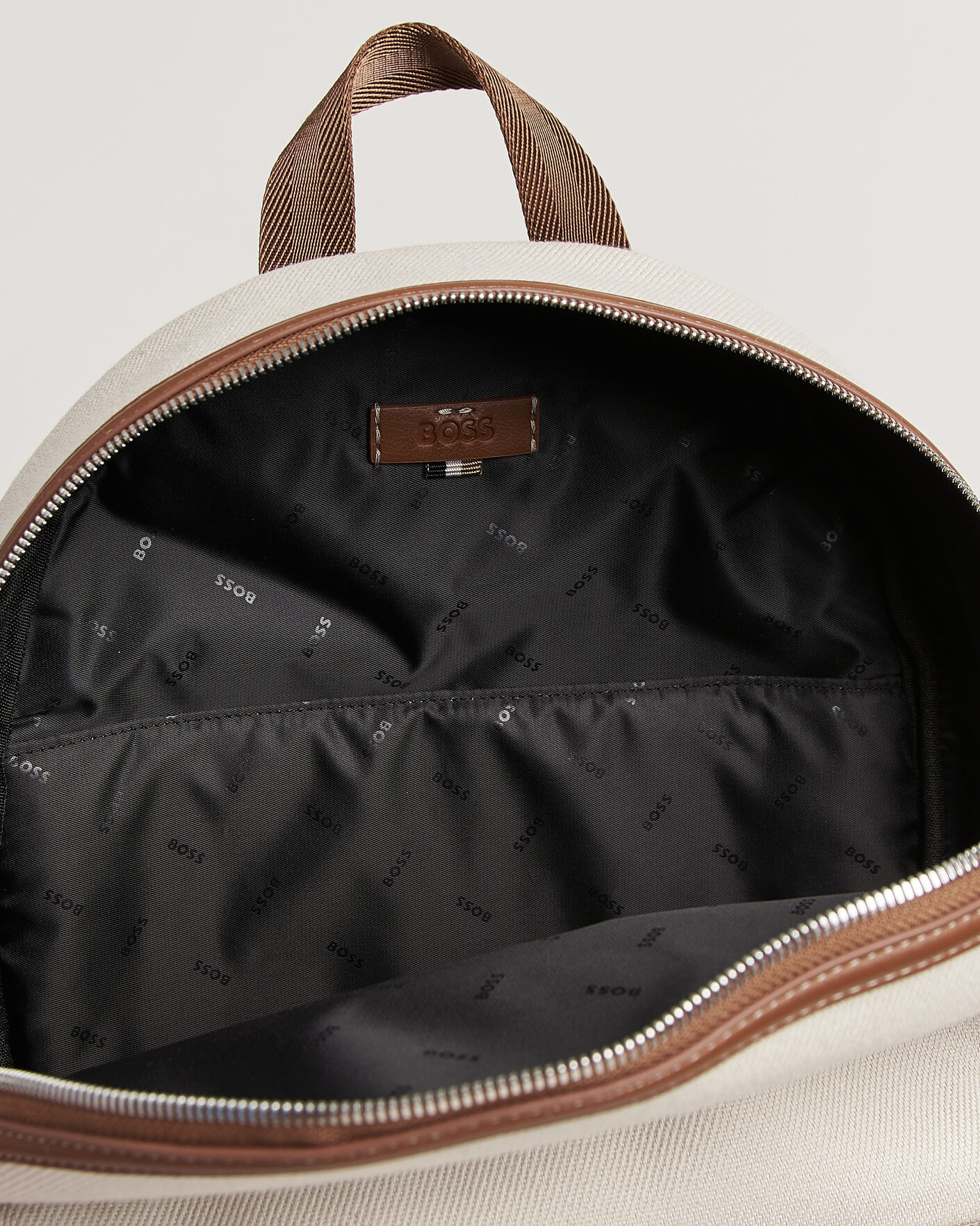 Herren | Taschen | BOSS BLACK | Dakkar Canvas Backpack Beige