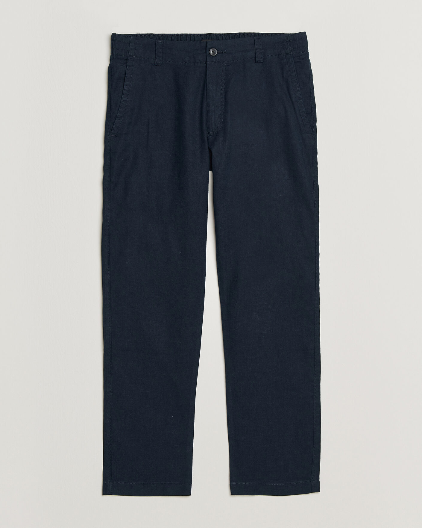 Herren | Hosen | BOSS ORANGE | Sanderson Linen Pants Dark Blue