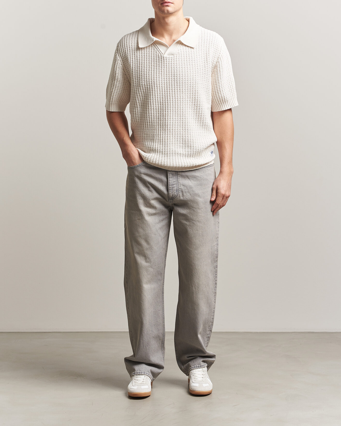 Herren | Hemden | HUGO | Nate Baggy Fit Jeans Medium Grey