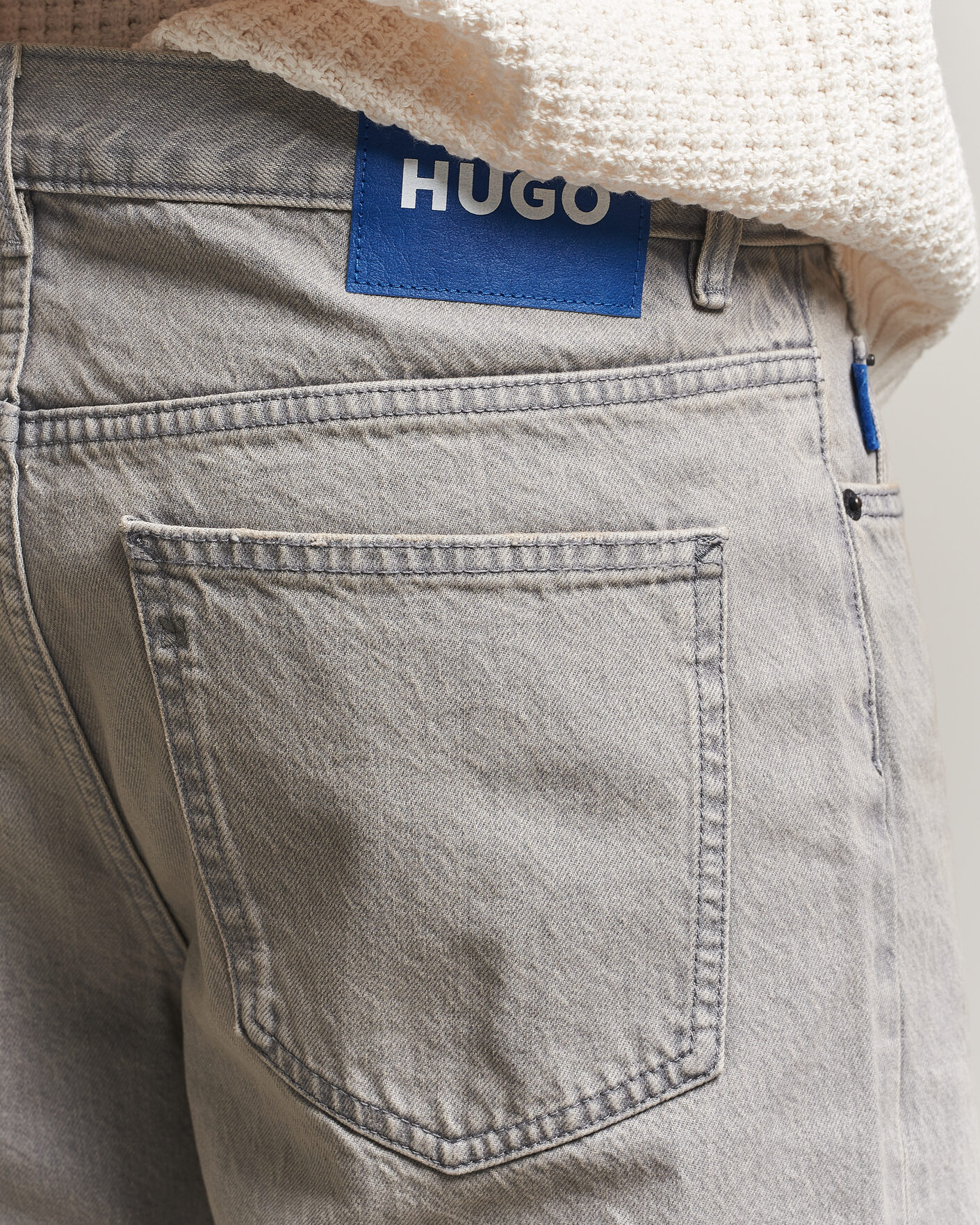 Herren | Jeans | HUGO | Nate Baggy Fit Jeans Medium Grey
