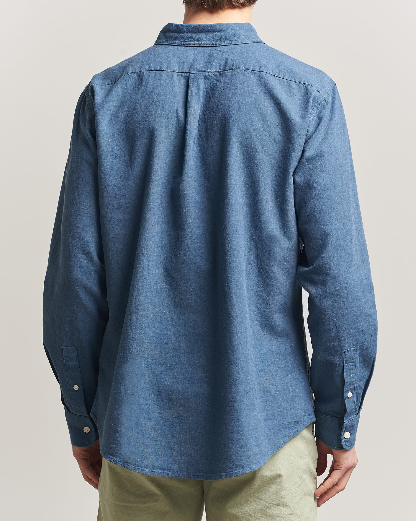 Herren | Hemden | Dockers | Slim Linen/Cotton Shirt Bering Sea