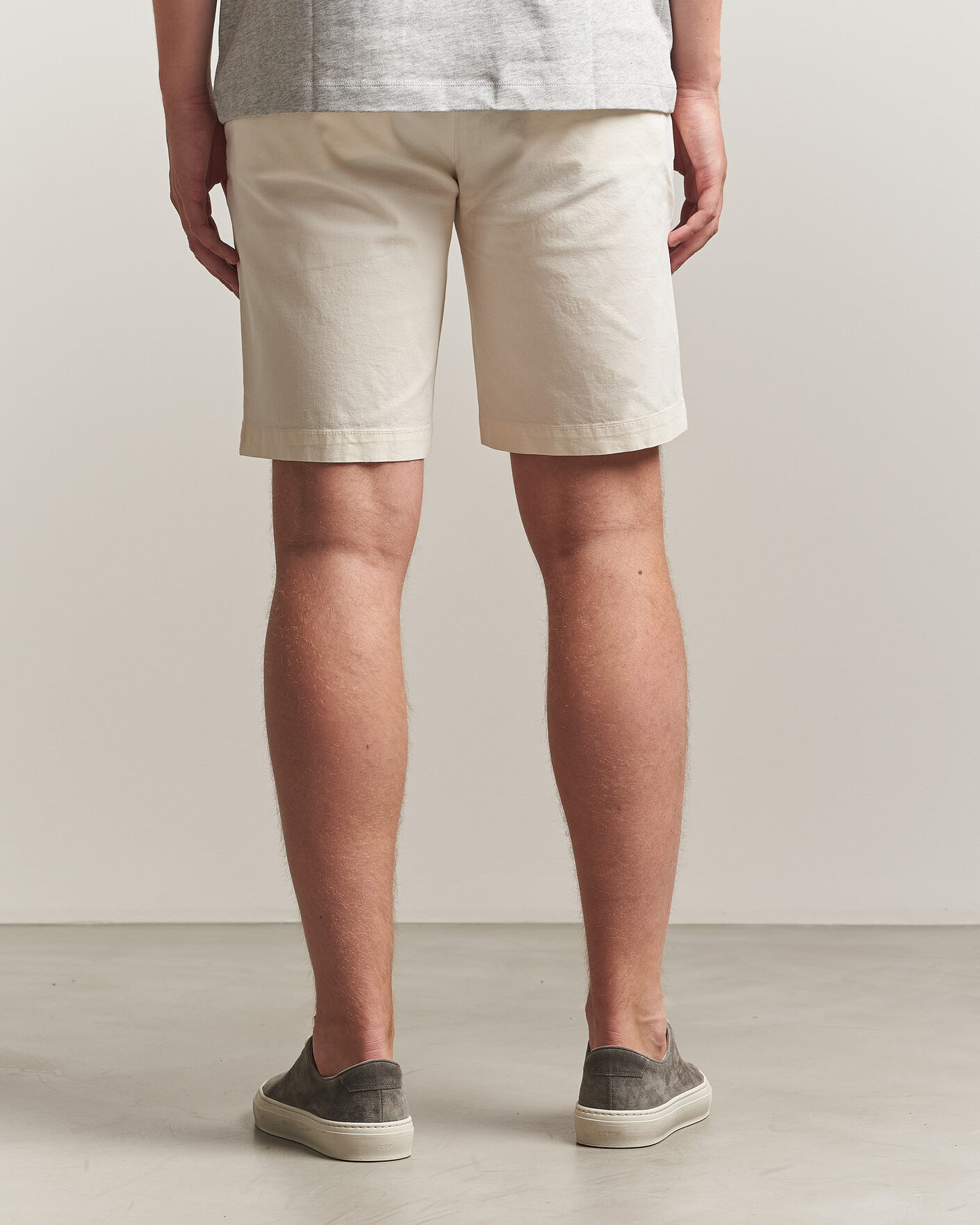 Herren | Shorts | Dockers | Slim Cotton/Linen Shorts Buttercream