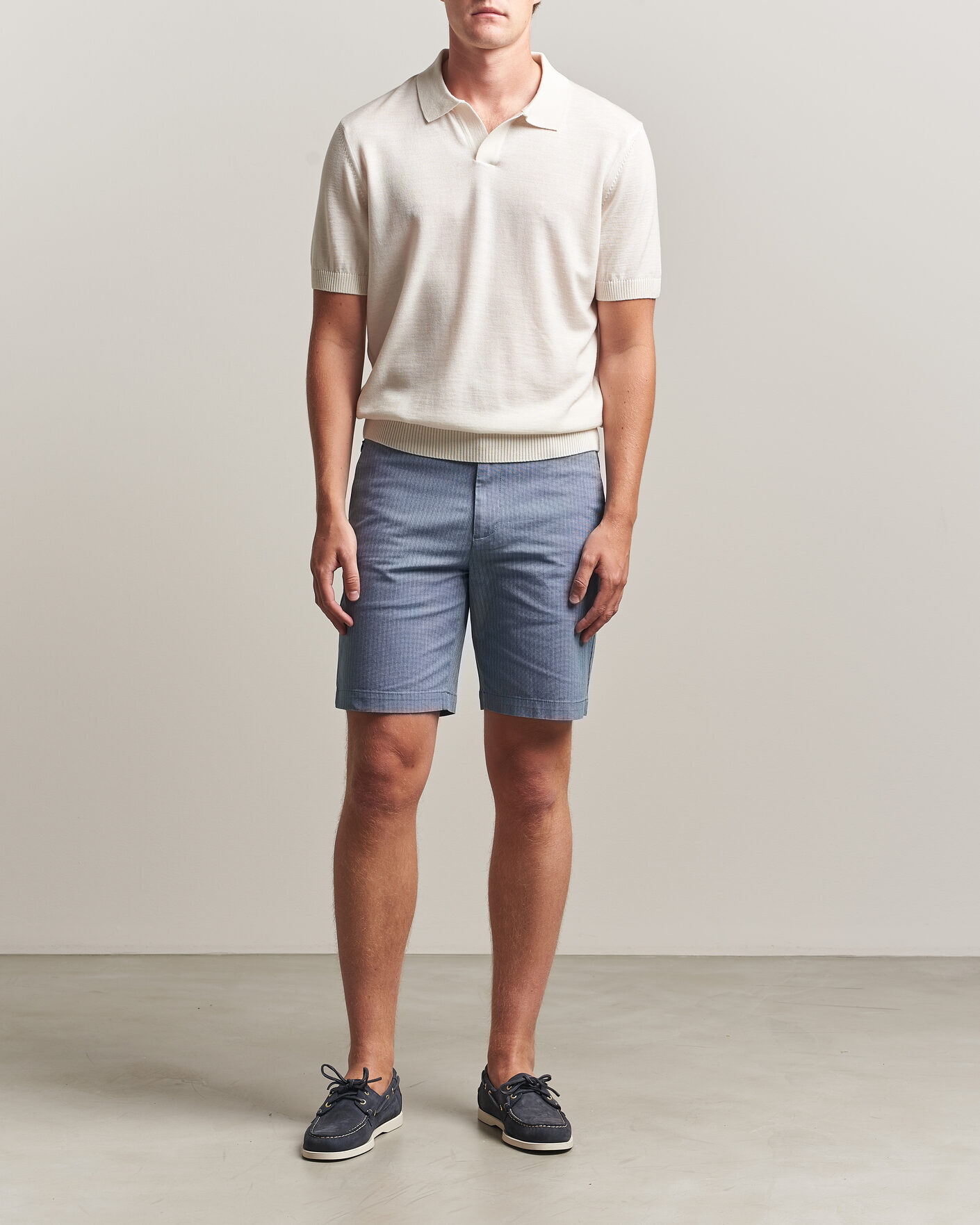 Herren | Shorts | Dockers | Slim Cotton/Linen Shorts Bering Sea