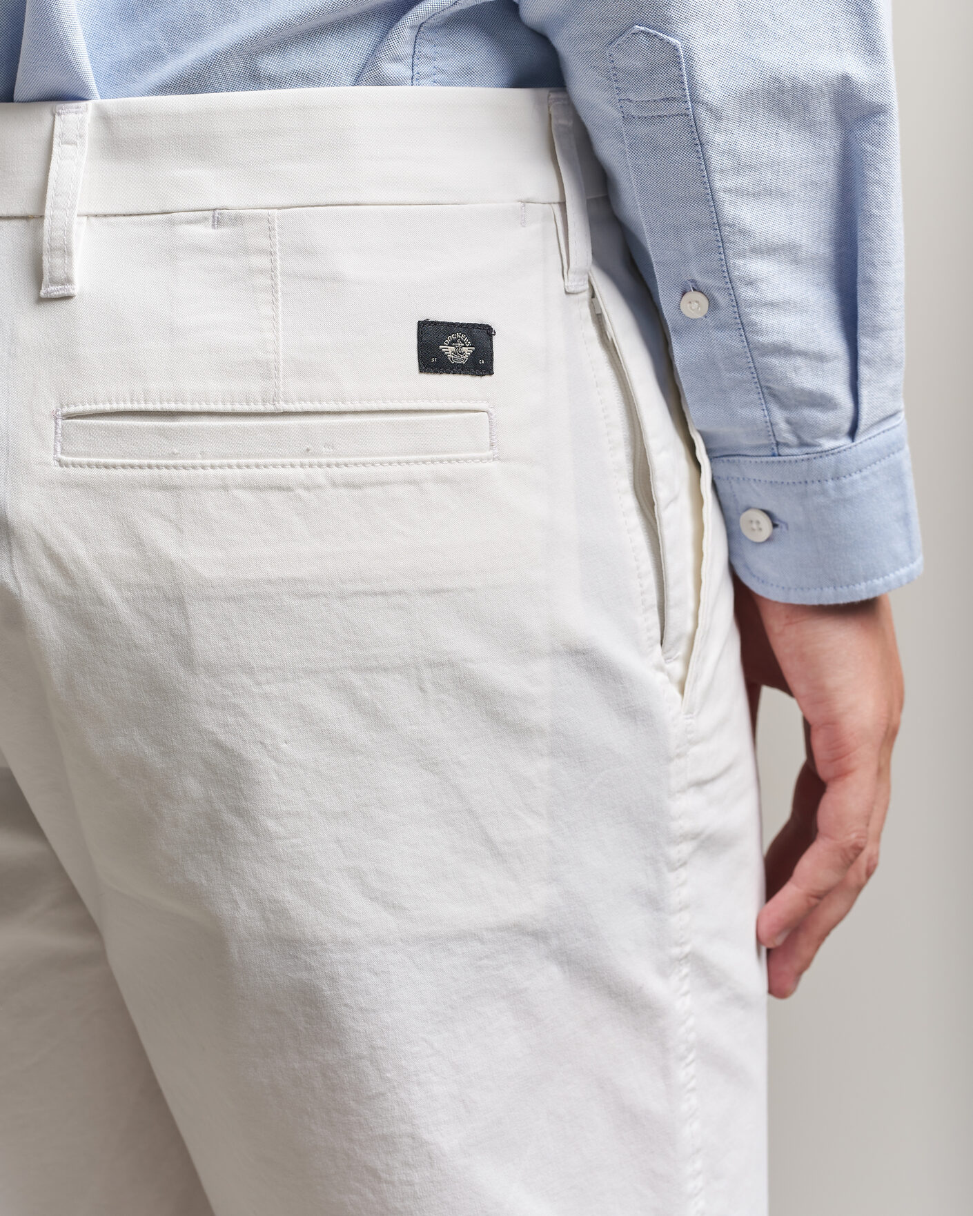 Herren | Shorts | Dockers | Ultimate Straight Shorts Paper White