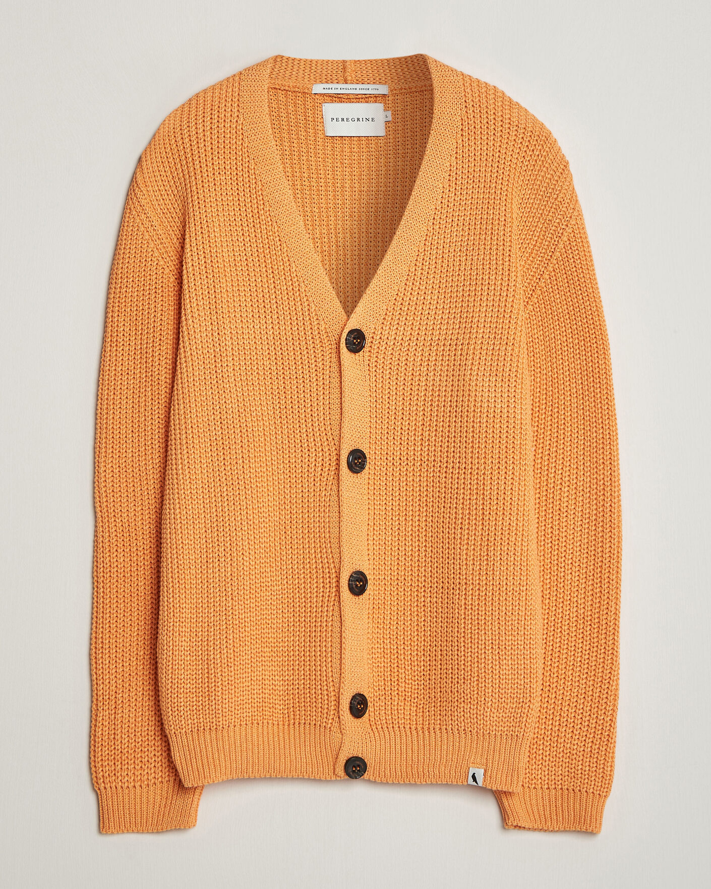 Herren | Pullover | Peregrine | River Cotton Cardigan Apricot