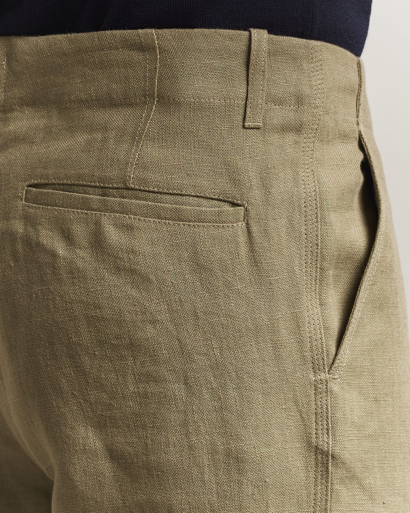 Herren | Hosen | Peregrine | Windsor Linen Trousers Sage
