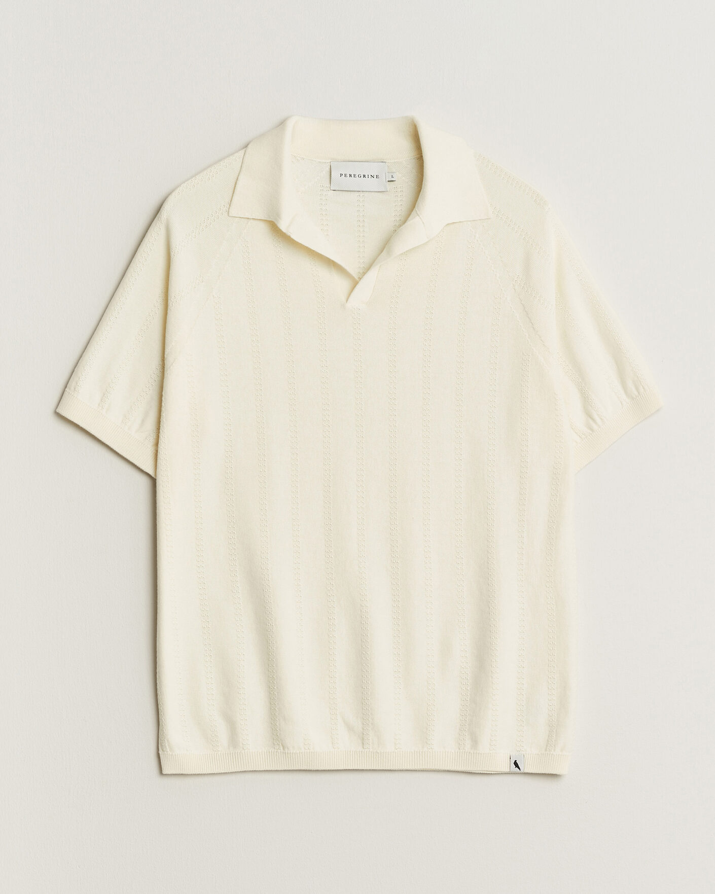 Herren | Poloshirts | Peregrine | Alma Cotton Structure Polo White