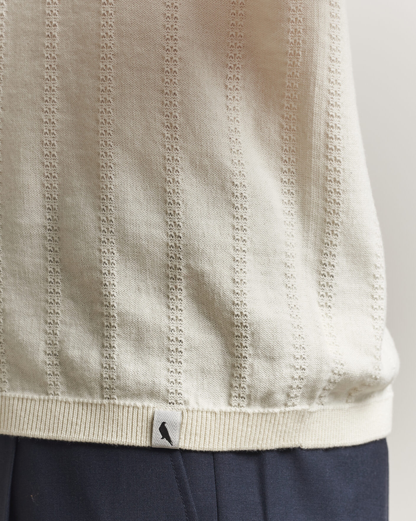 Herren | Poloshirts | Peregrine | Alma Cotton Structure Polo White