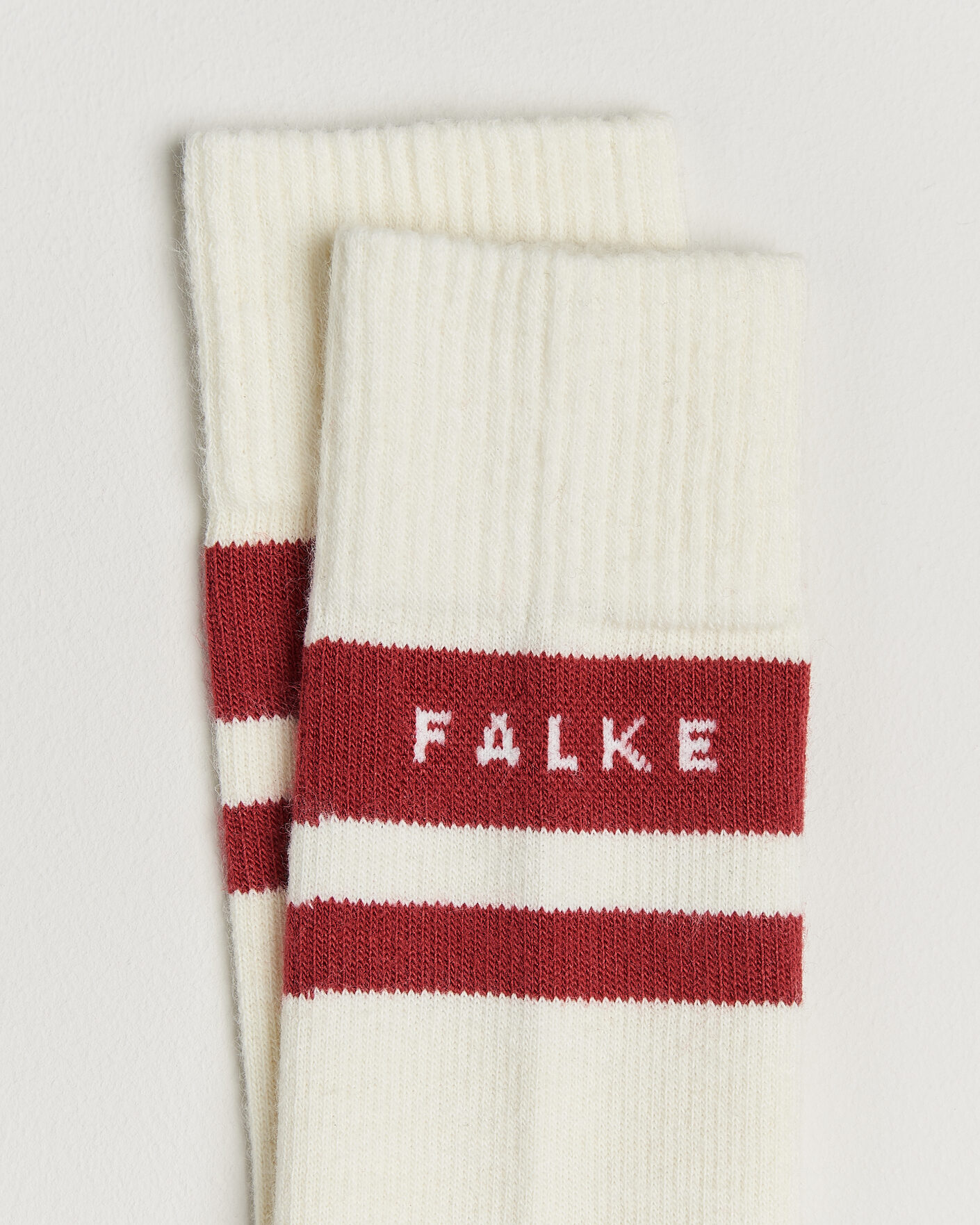 Herren | Unterwäsche | Falke Sport | TK2 Explore Trekking Socks White/Red