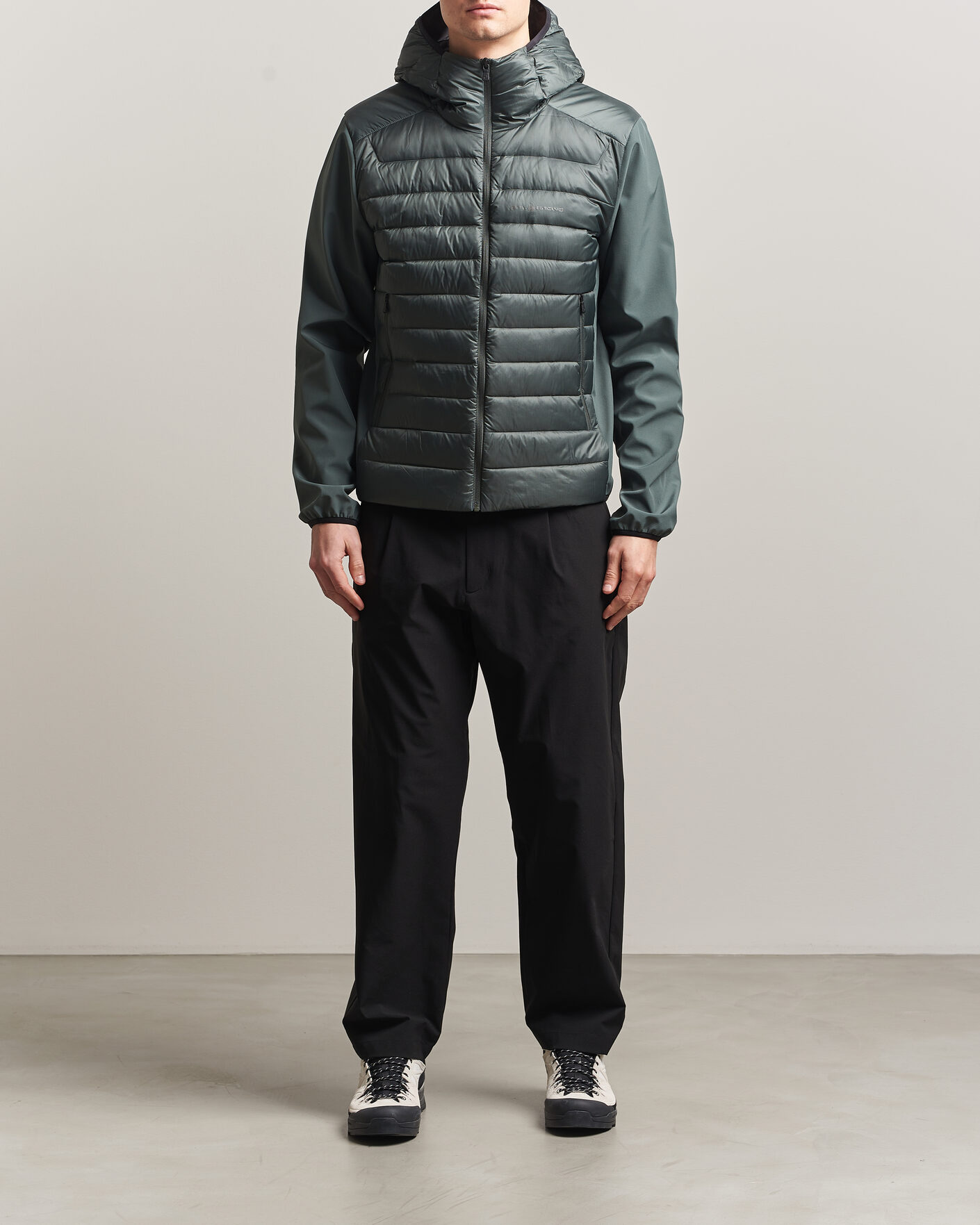 Herren | Jacken | Sail Racing | Spray Hooded Hybrid Jacket Aurora Green