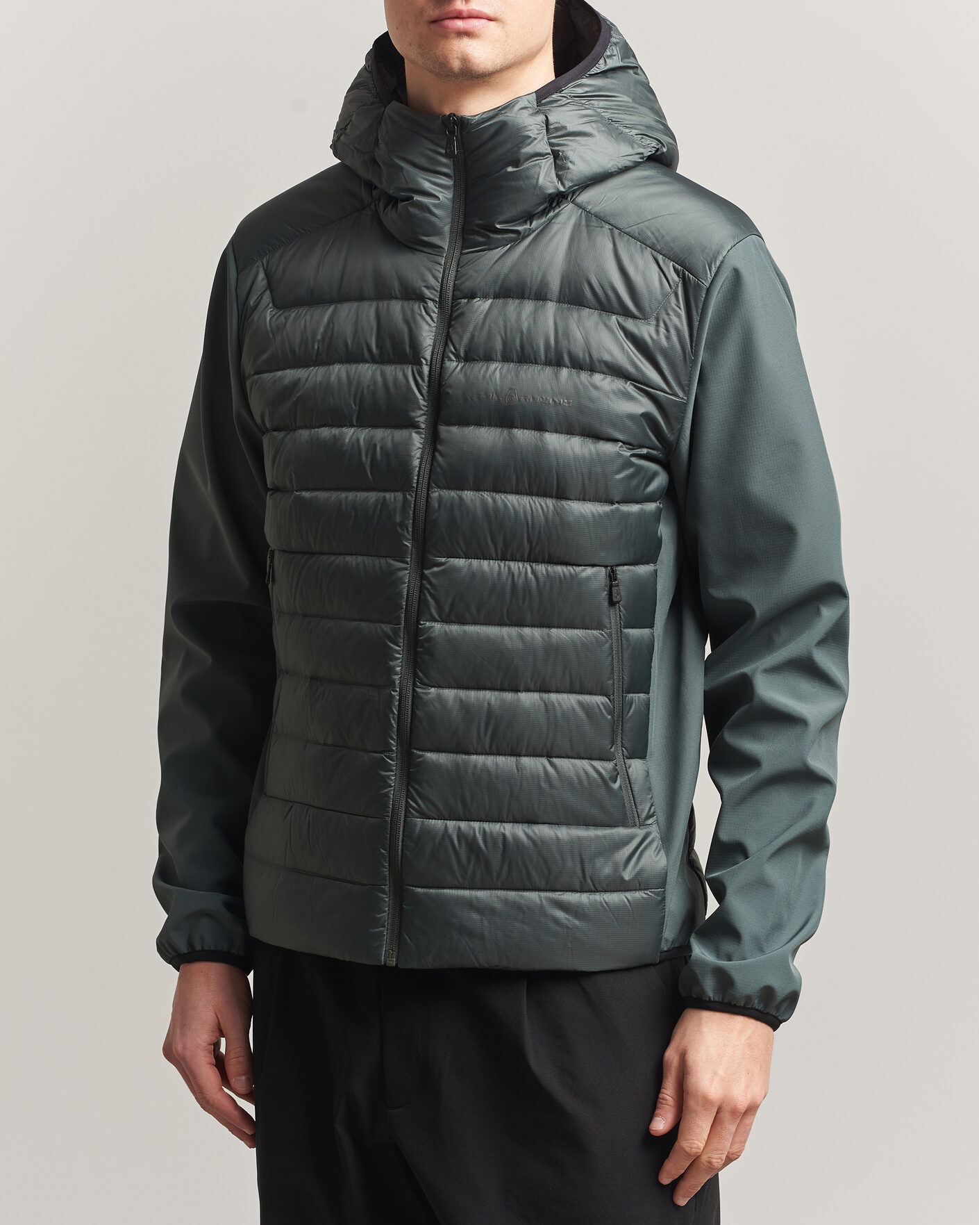 Herren | Jacken | Sail Racing | Spray Hooded Hybrid Jacket Aurora Green
