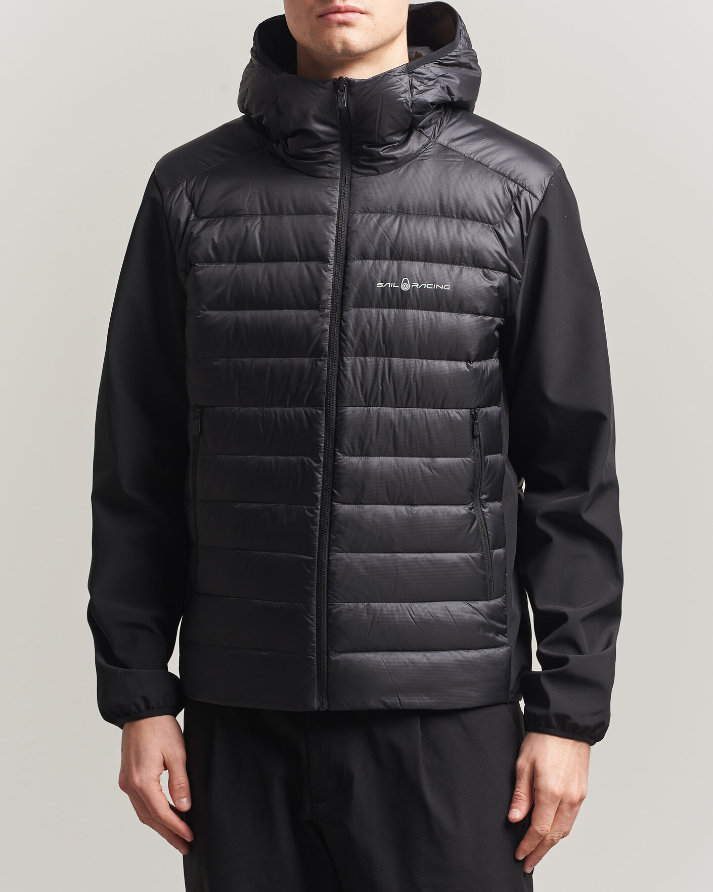 Herren | Jacken | Sail Racing | Spray Hooded Hybrid Jacket Carbon