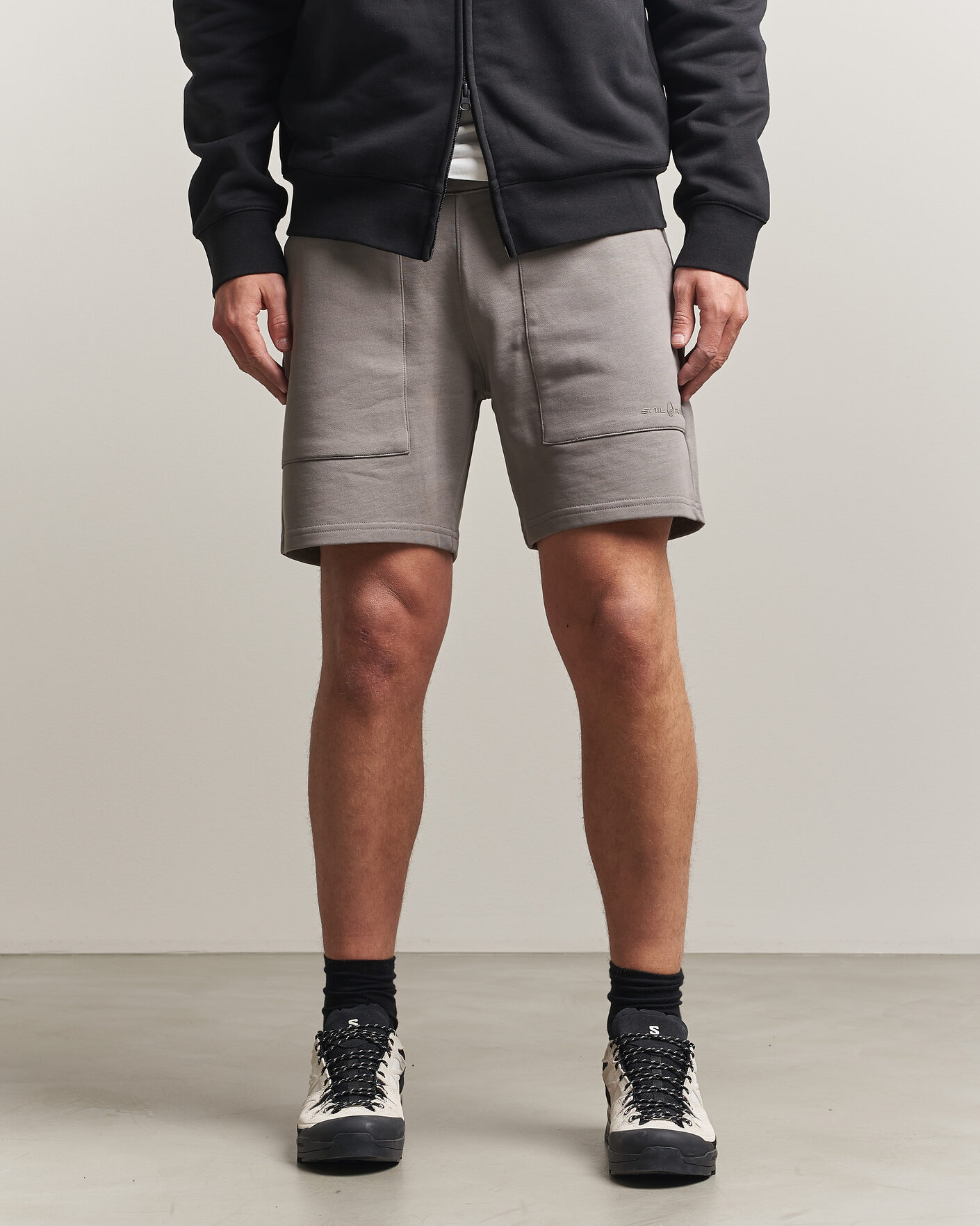 Herren | Shorts | Sail Racing | Bowman Monochrome Sweatshorts Oyster