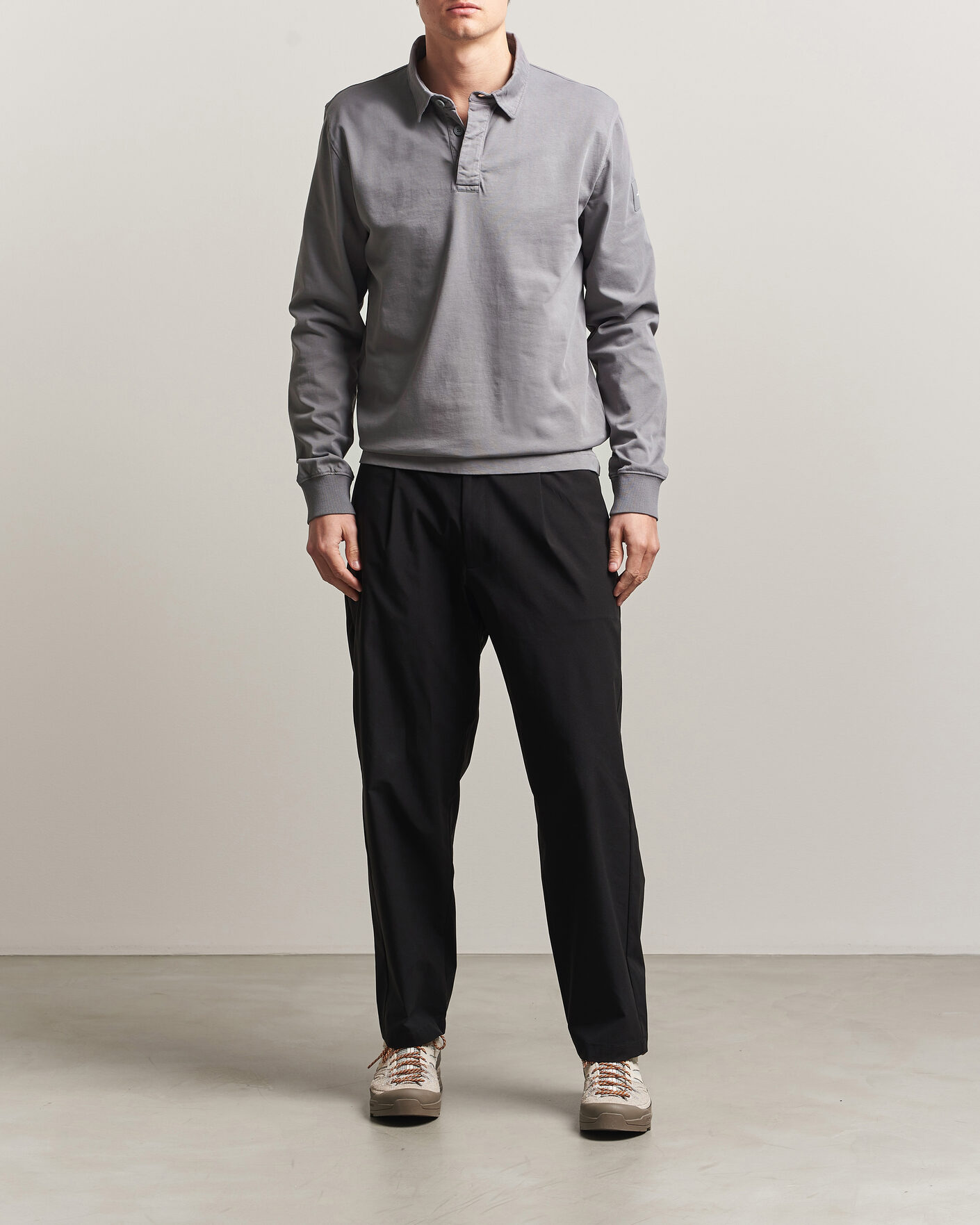 Herren | Pullover | Sail Racing | Wind Pigment Dyed Rugger Frost Grey