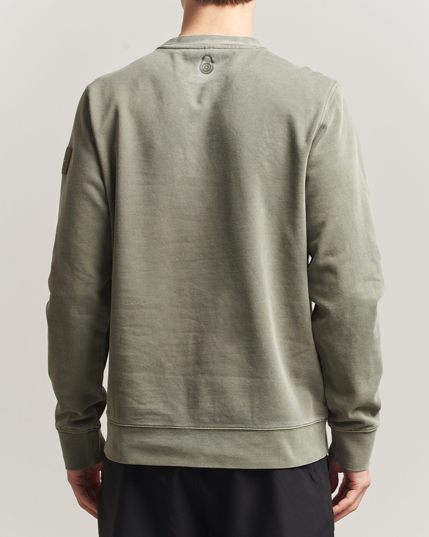 Herren | Pullover | Sail Racing | Wind Pigment Dyed Sweatshirt Mud Green