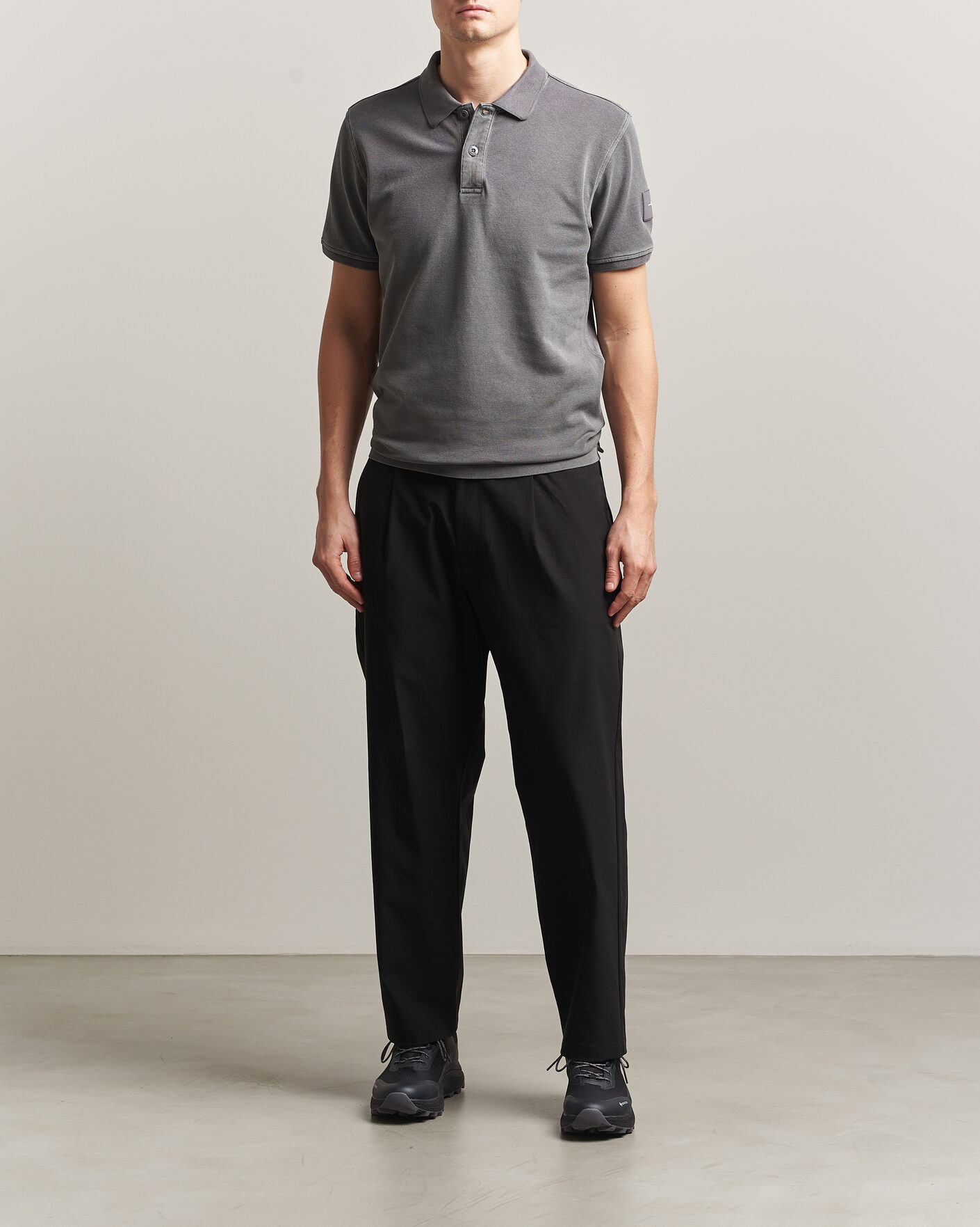 Herren | Poloshirts | Sail Racing | Wind Pigment Dyed Polo Frost Grey