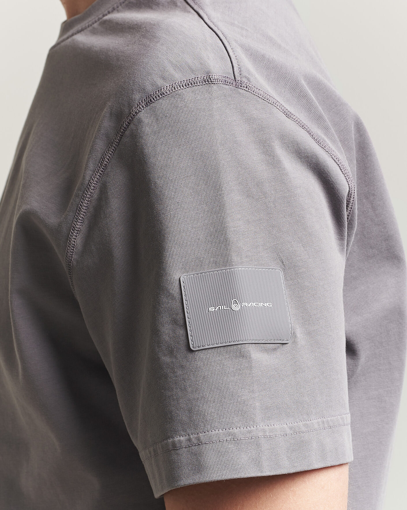 Herren | T-Shirts | Sail Racing | Wind Pigment Dyed T-Shirt Frost Grey