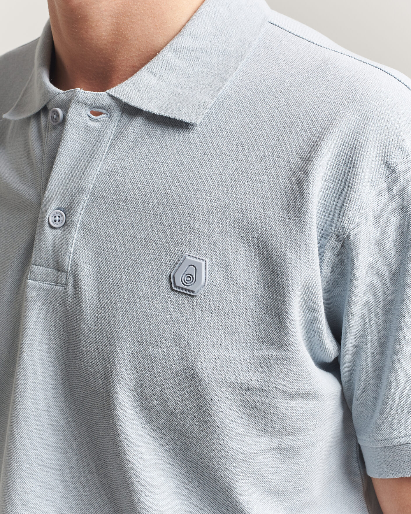 Herren | Poloshirts | Sail Racing | Tornado Cotton/Linen Pique Polo Ice Melt