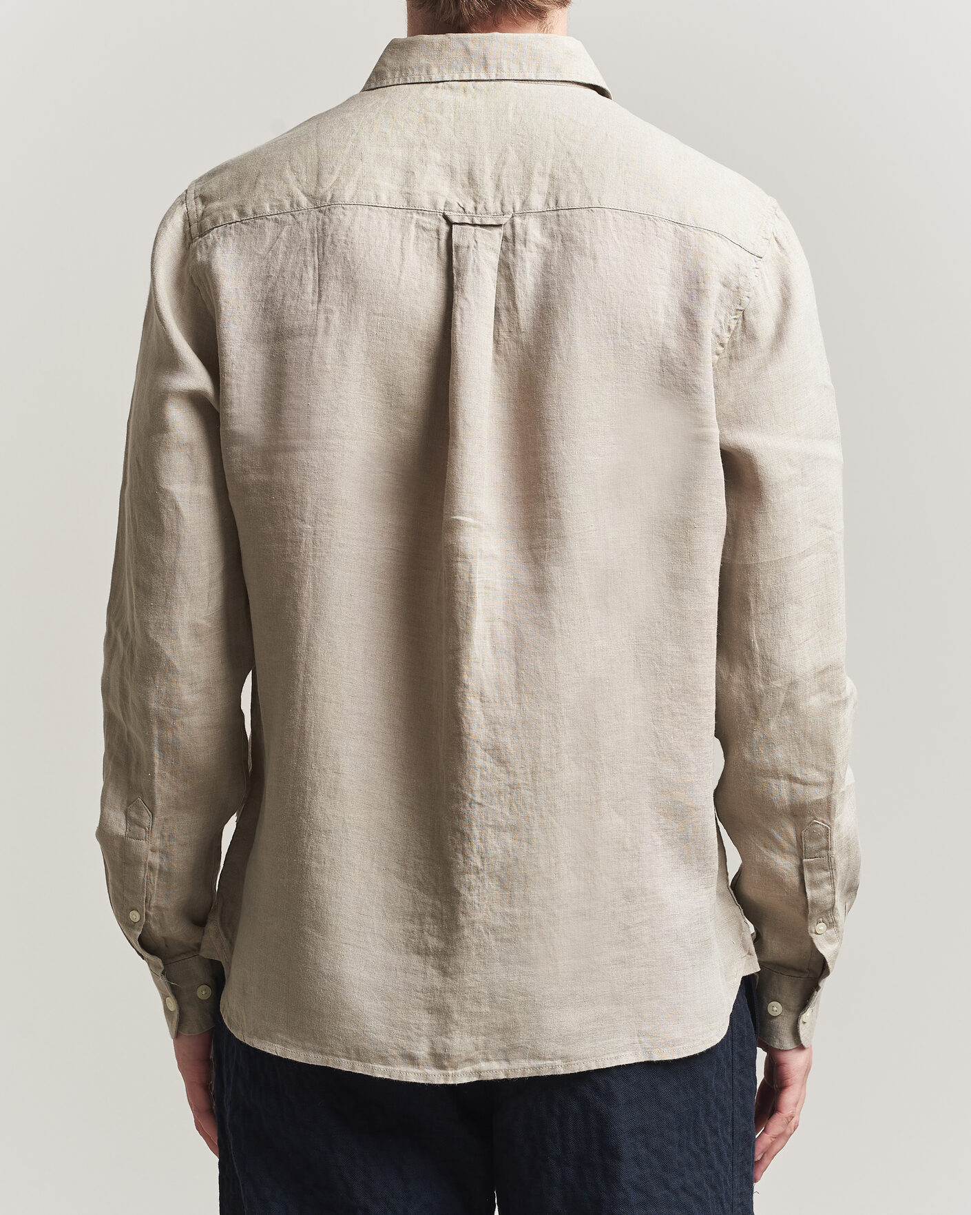 Herren | Hemden | KnowledgeCotton Apparel | Regular Linen Shirt Twill