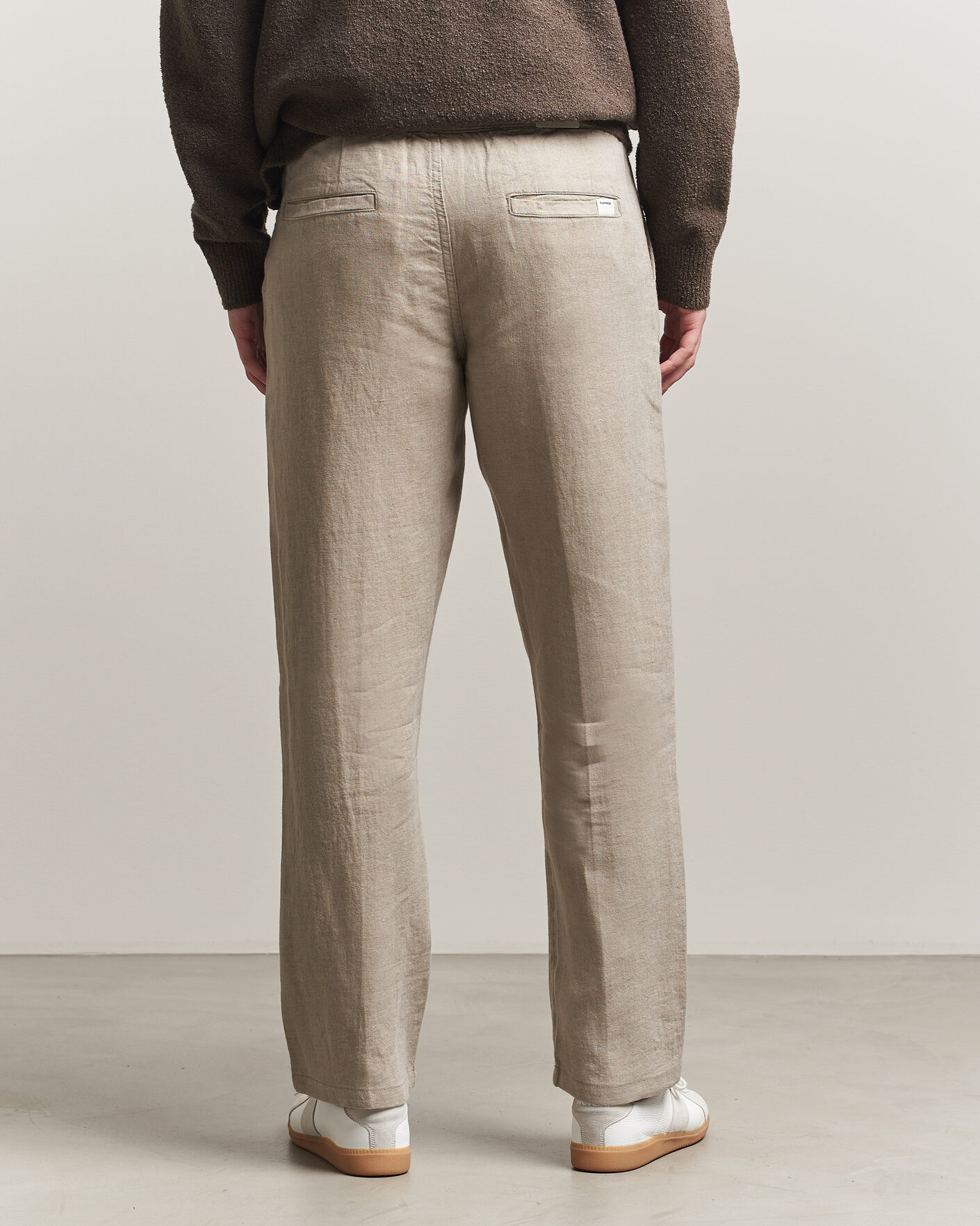 Herren | Hosen | KnowledgeCotton Apparel | Loose Linen Pants Twill