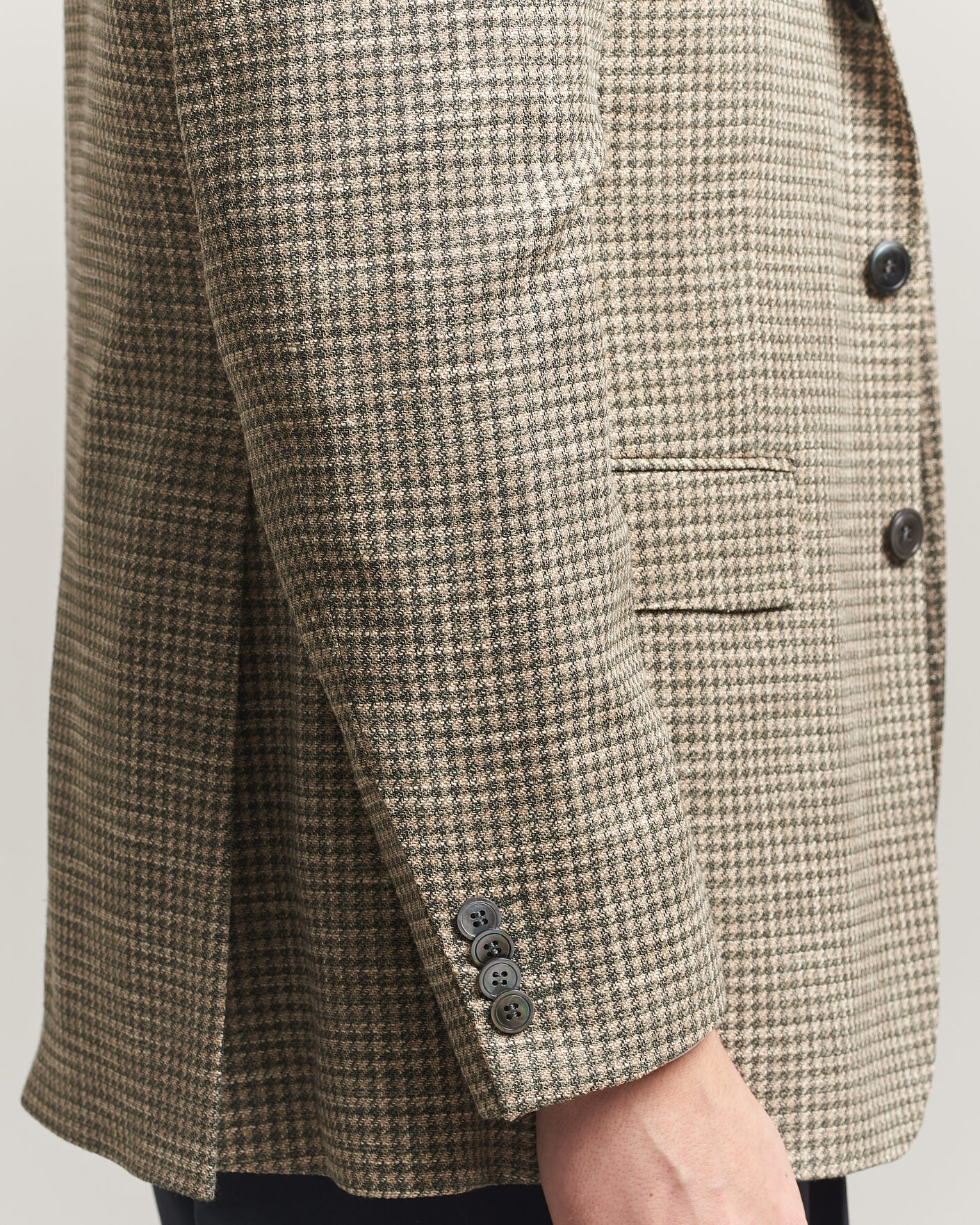 Herren | Sakkos | Oscar Jacobson | Robert Wool/Silk/Cotton Blazer Green