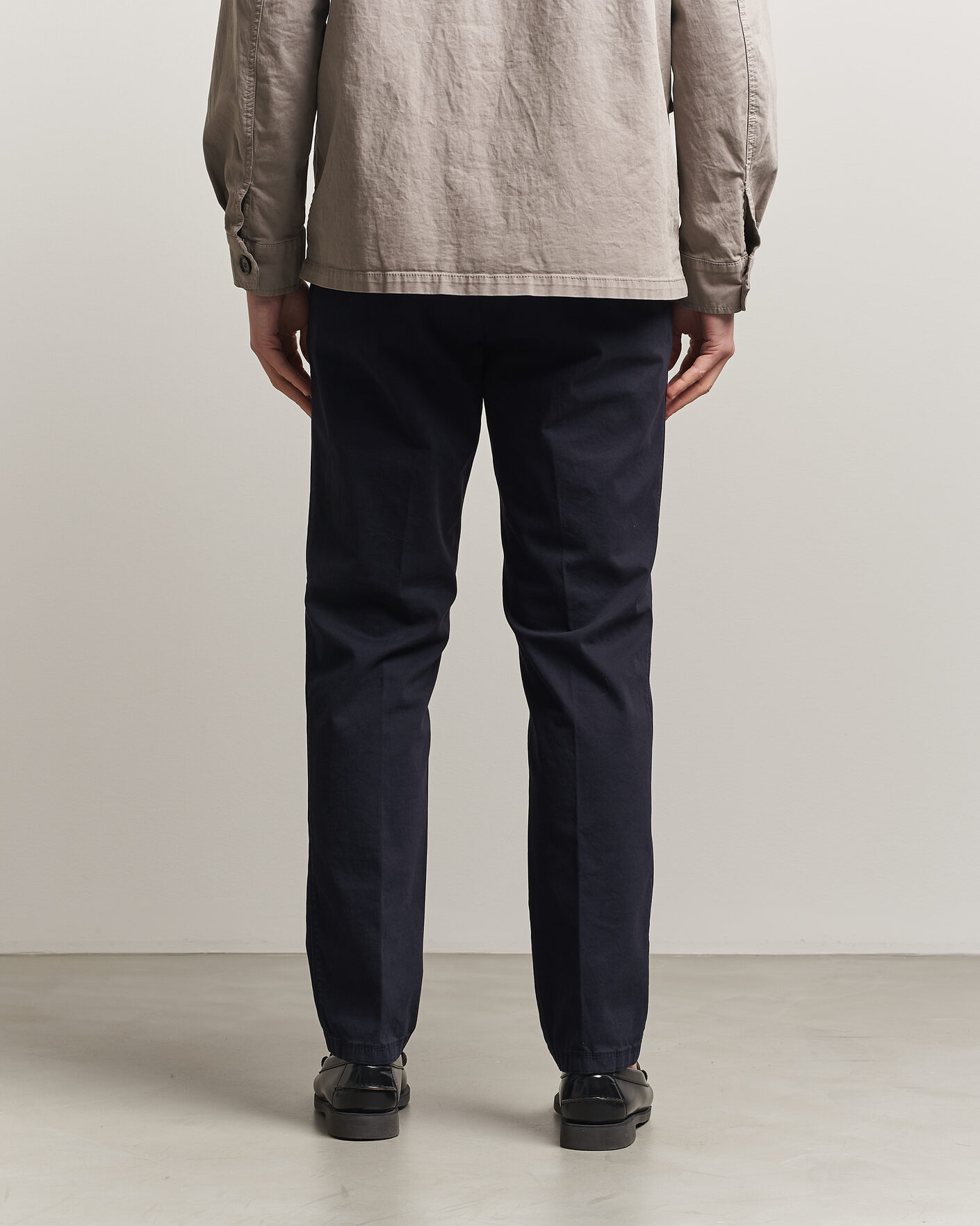 Herren | Hosen | Oscar Jacobson | Danik Cotton Trousers Navy