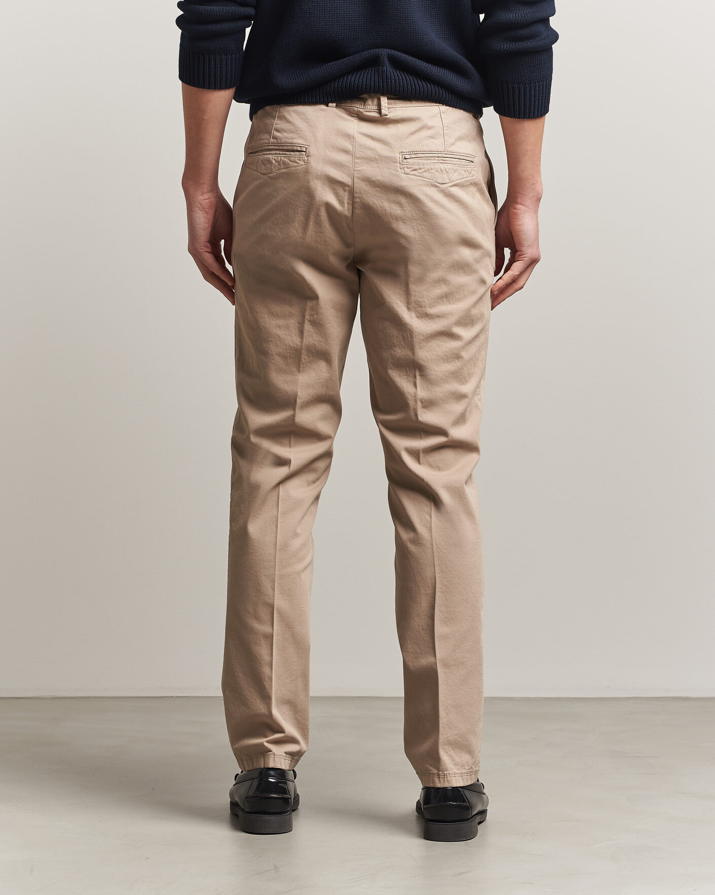 Herren | Hosen | Oscar Jacobson | Danik Cotton Trousers Beige