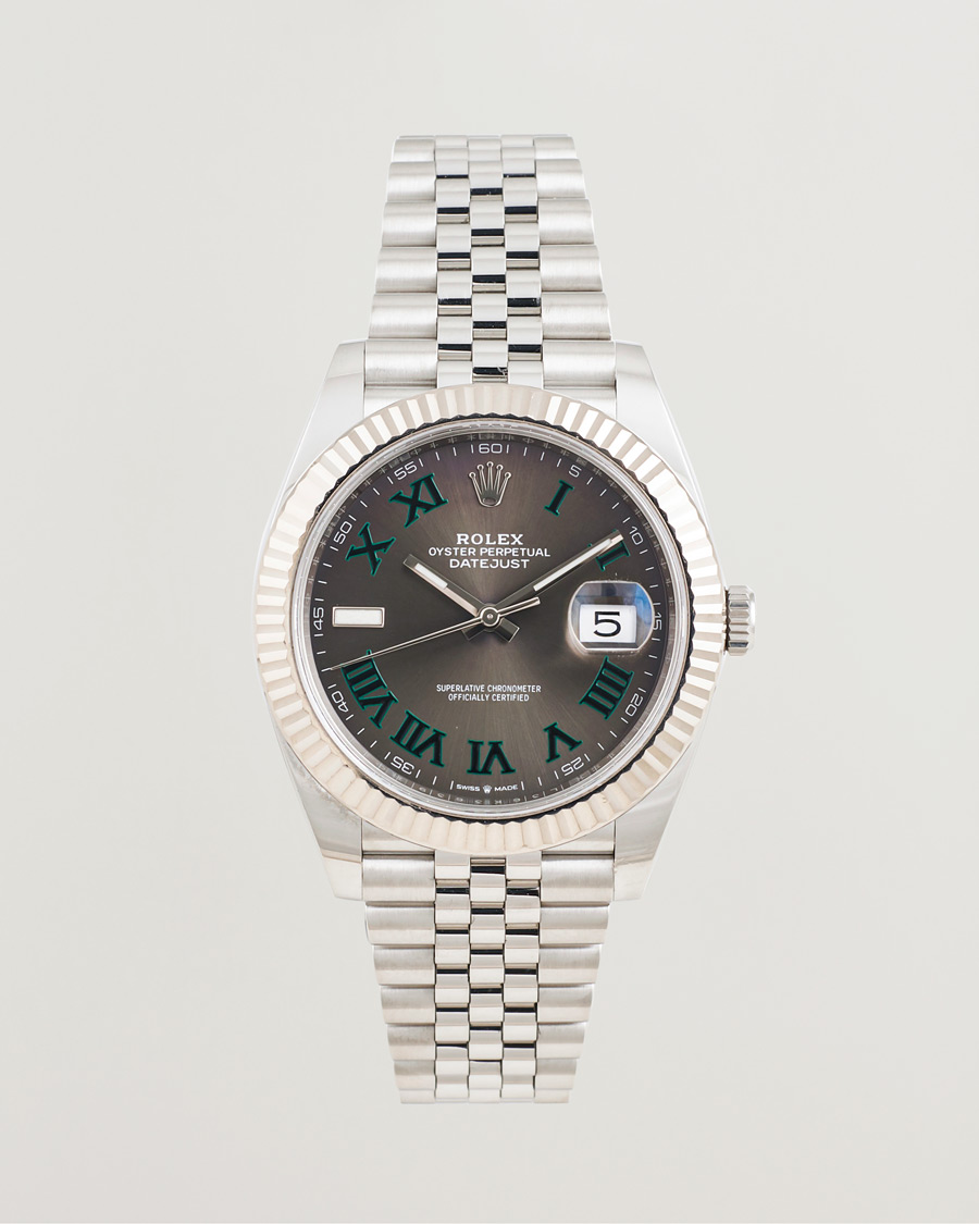 Herren | Rolex Pre-Owned Datejust 41 Wimbledon | Rolex Pre-Owned | Datejust 41 Wimbledon