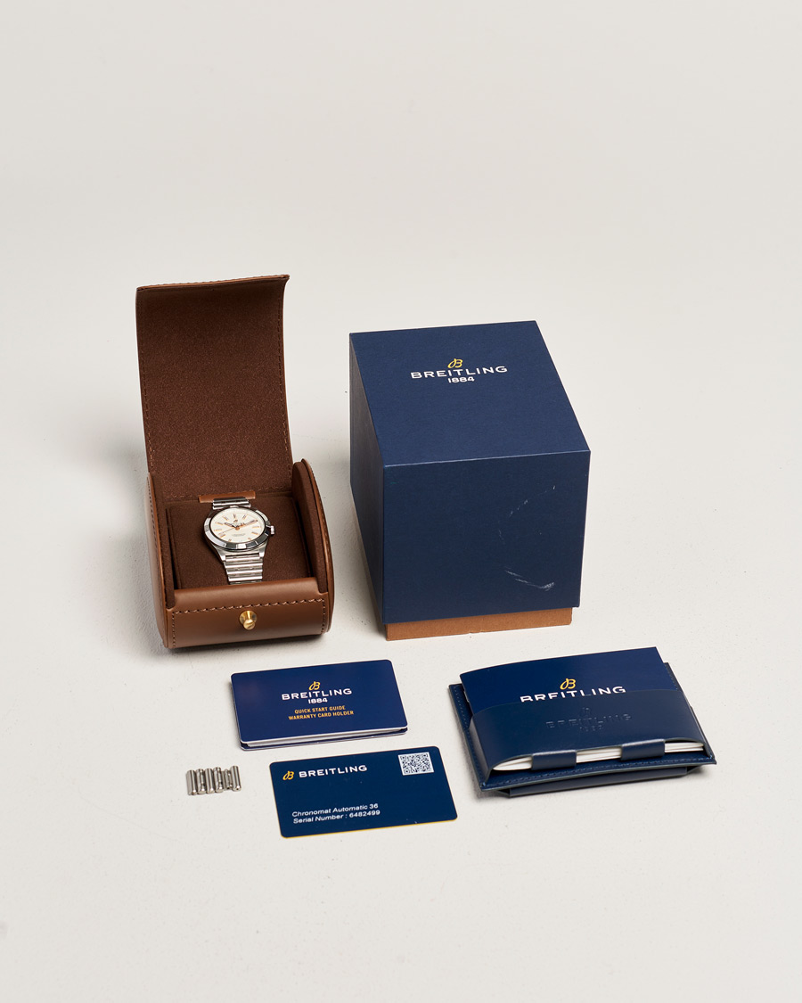 Herren | Pre-Owned & Vintage Watches | Breitling Pre-Owned | Chronomat 36 Diamant