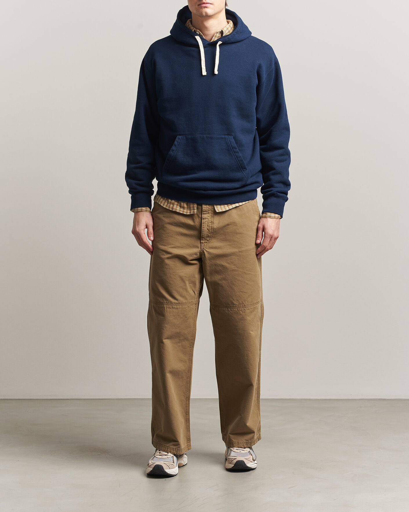 Herren | Pullover | BEAMS PLUS | Hooded Sweat Pullover Navy