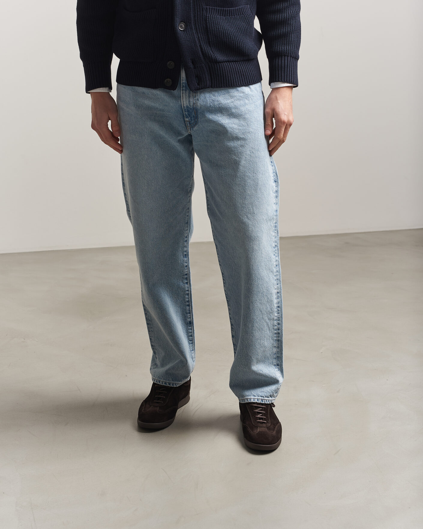 Herren | Sneaker | Loake 1880 | Mayfair Suede Dress Sneaker Dark Brown