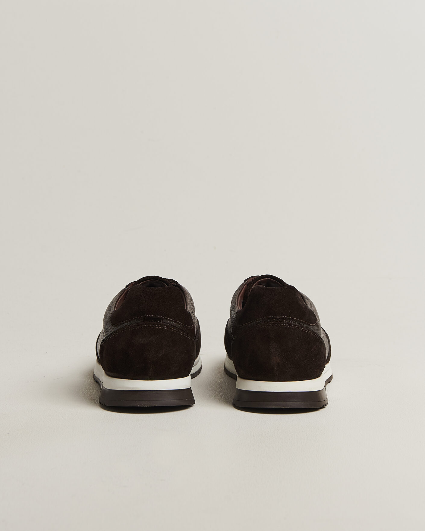 Herren | Sneaker | Loake 1880 | Ballantyne Suede/Leather Sneaker Dark Brown