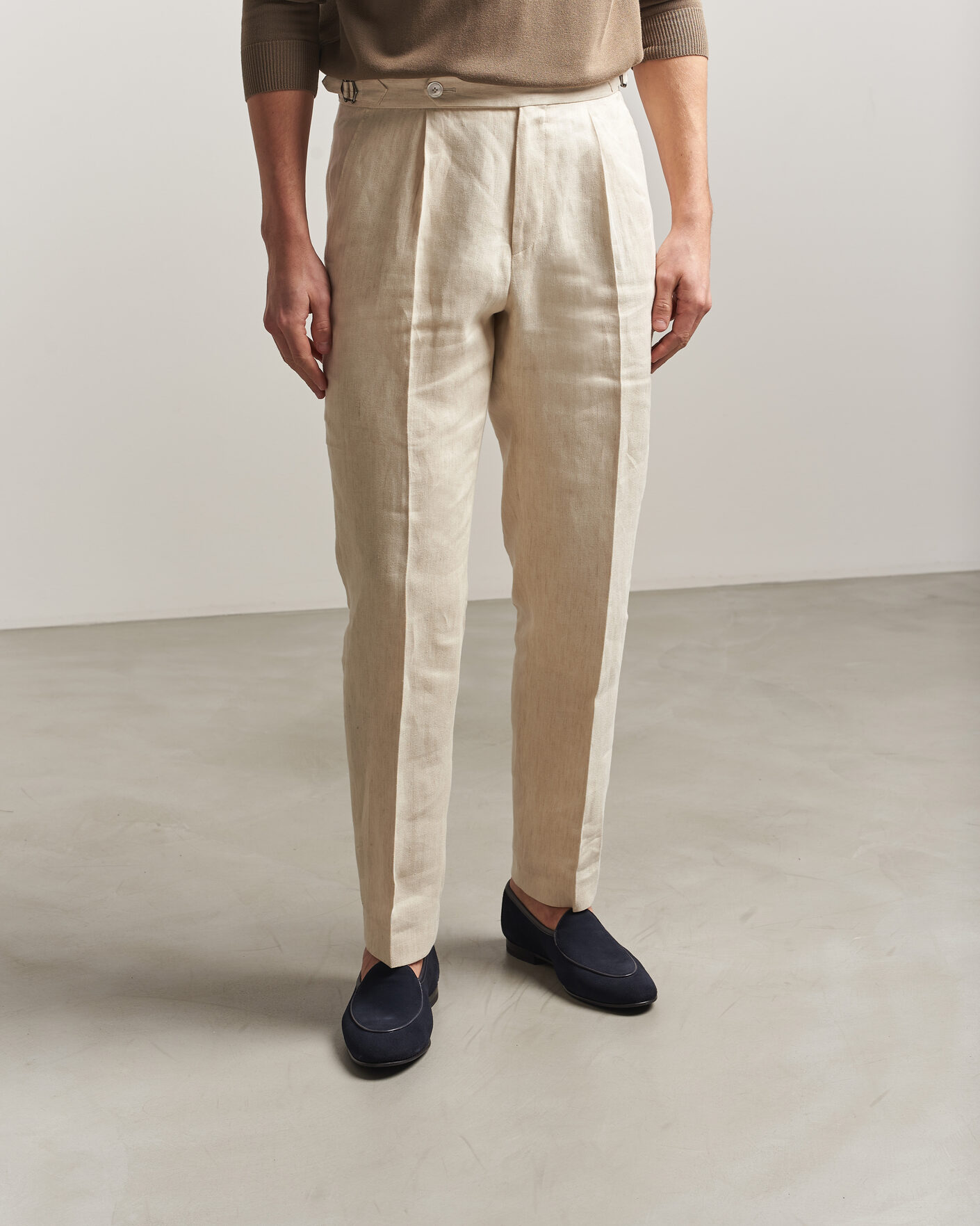 Herren | Loafer | Loake 1880 | Belgrave Suede Belgian Loafer Navy